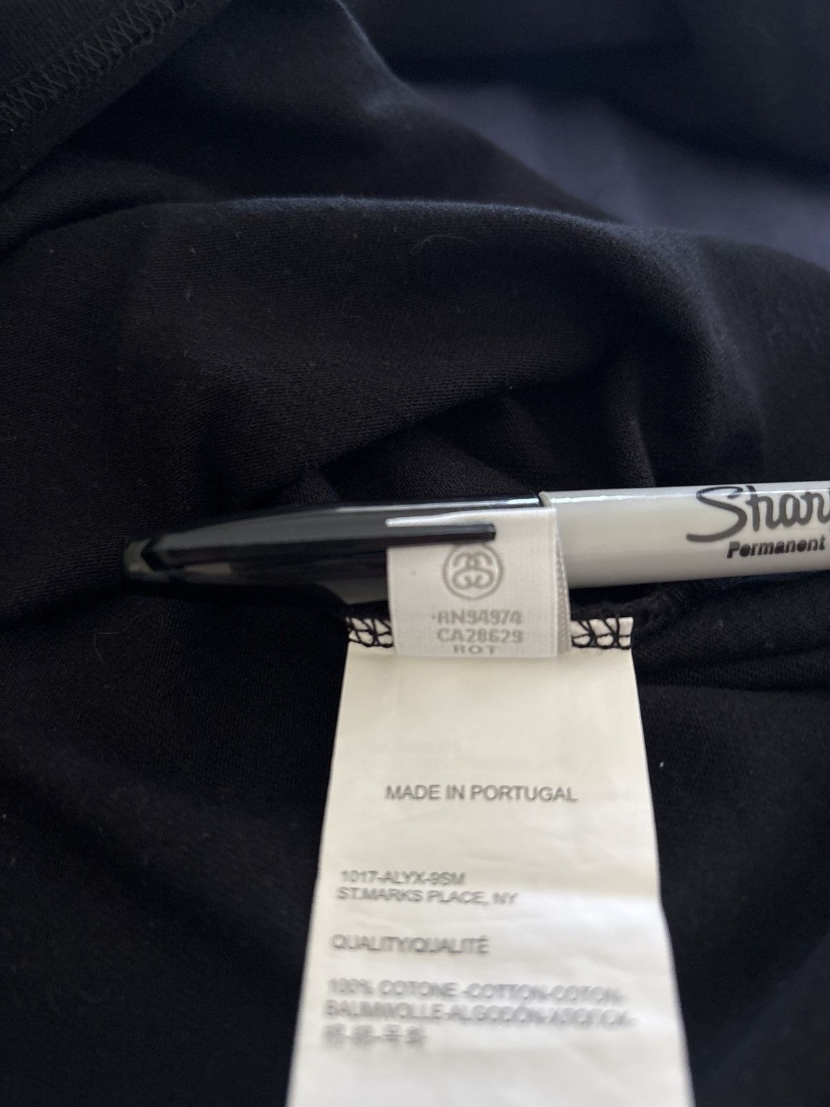 Alyx × Stussy Stussy Matthew M Williams tee Size US L / EU 52-54 / 3 - 7 Thumbnail