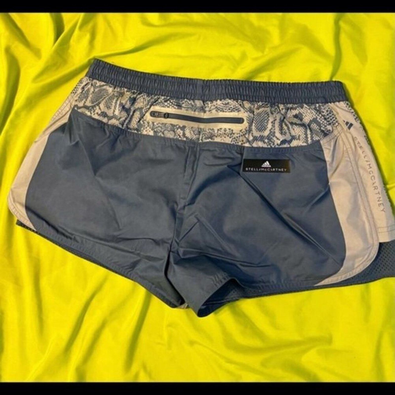 Adidas × Stella McCartney Adidas by Stella McCartney running shorts state Blue L Size 32" / US 10 / IT 46 - 8 Thumbnail