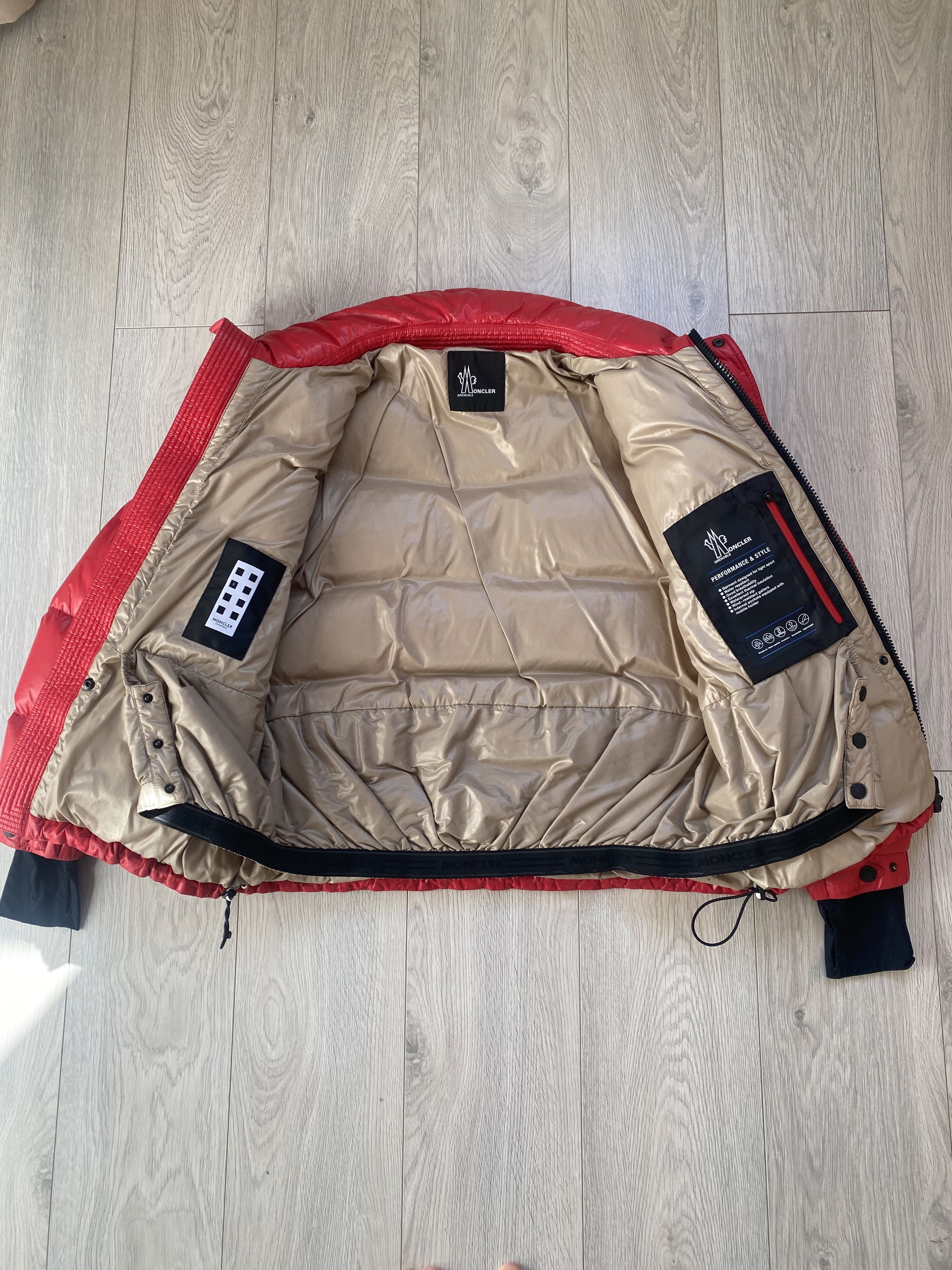 Moncler Moncler Genius Grenoble Arlaz Nylon Down Jacket In Red Size US M / EU 48-50 / 2 - 4 Thumbnail