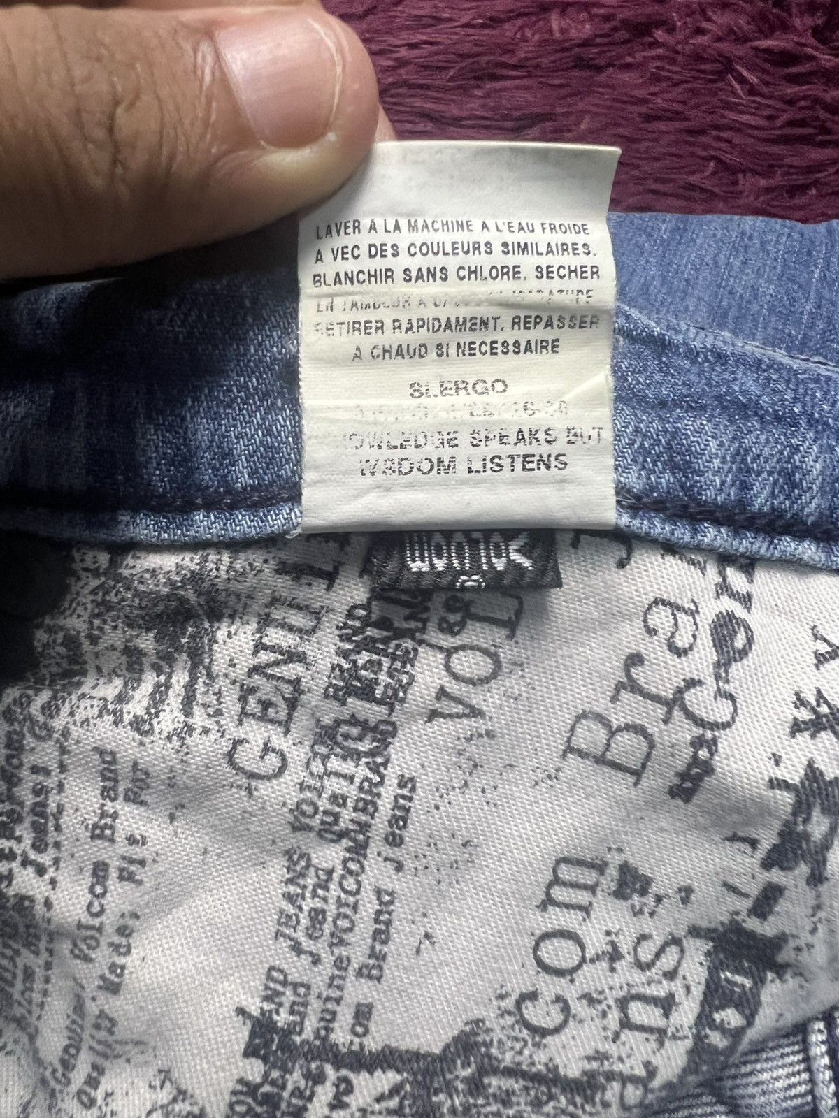 Volcom Genuine Volcom Brand Jeans Slergo Slim Fit (47) Size US 30 / EU 46 - 12 Thumbnail