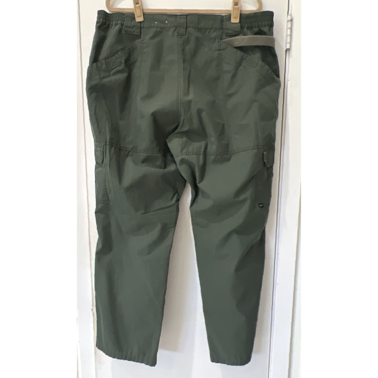 Vintage 511 Tactical Tactile Pants Mens 42x32 Green Ripstop Cargo Combat Work Size US 42 / EU 58 - 2 Thumbnail