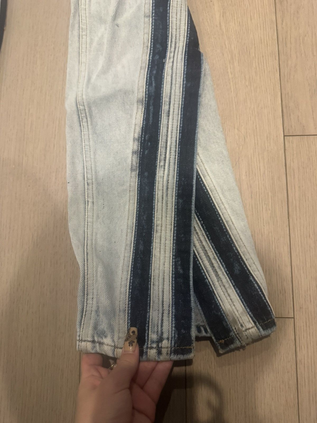 Other Koché Flared Jeans Size 26" / US 2 / IT 38 - 3 Thumbnail
