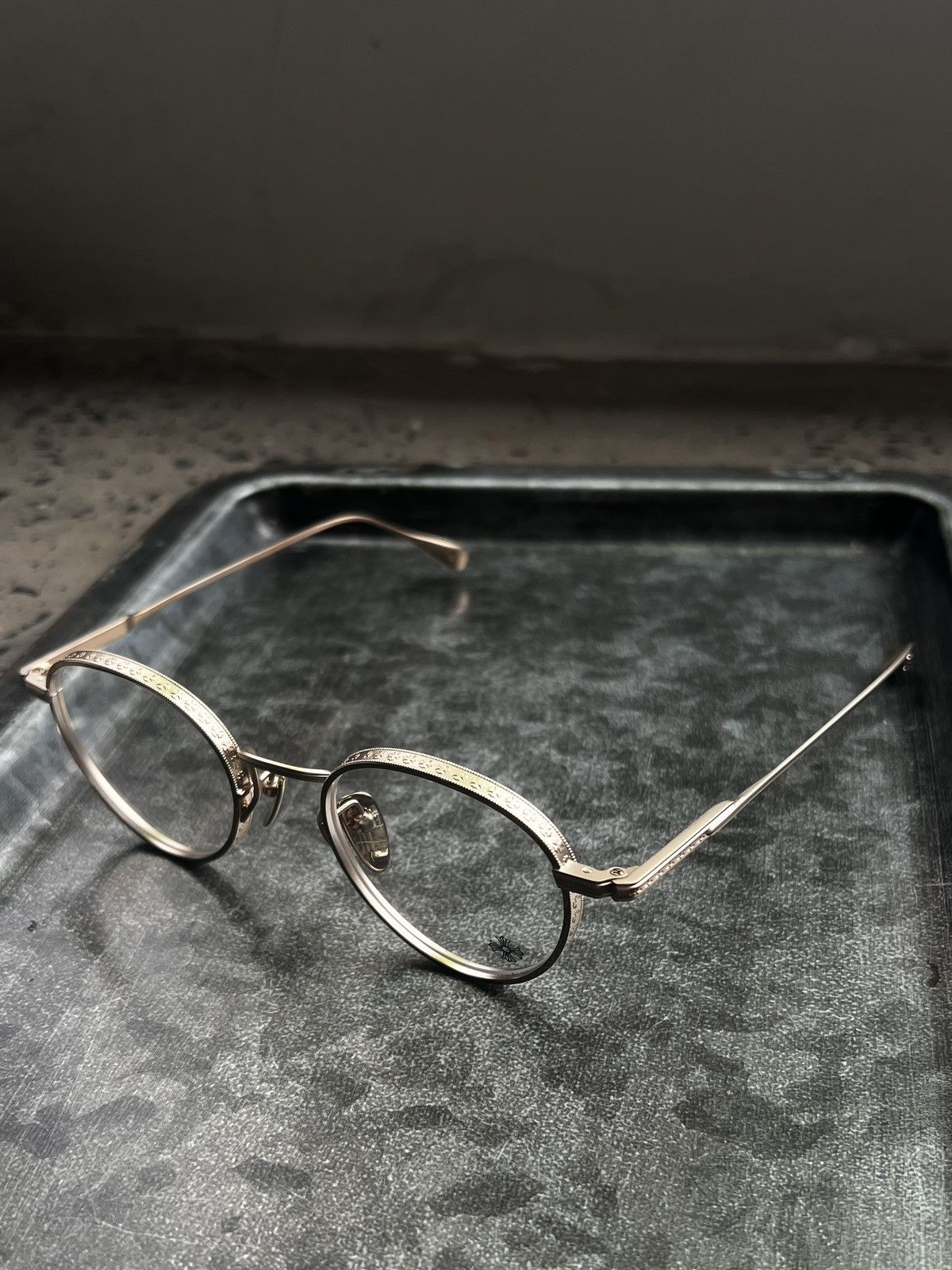 Chrome Hearts Chrome Hearts THICK GOLD PLATED GLASSES Size ONE SIZE - 2 Thumbnail
