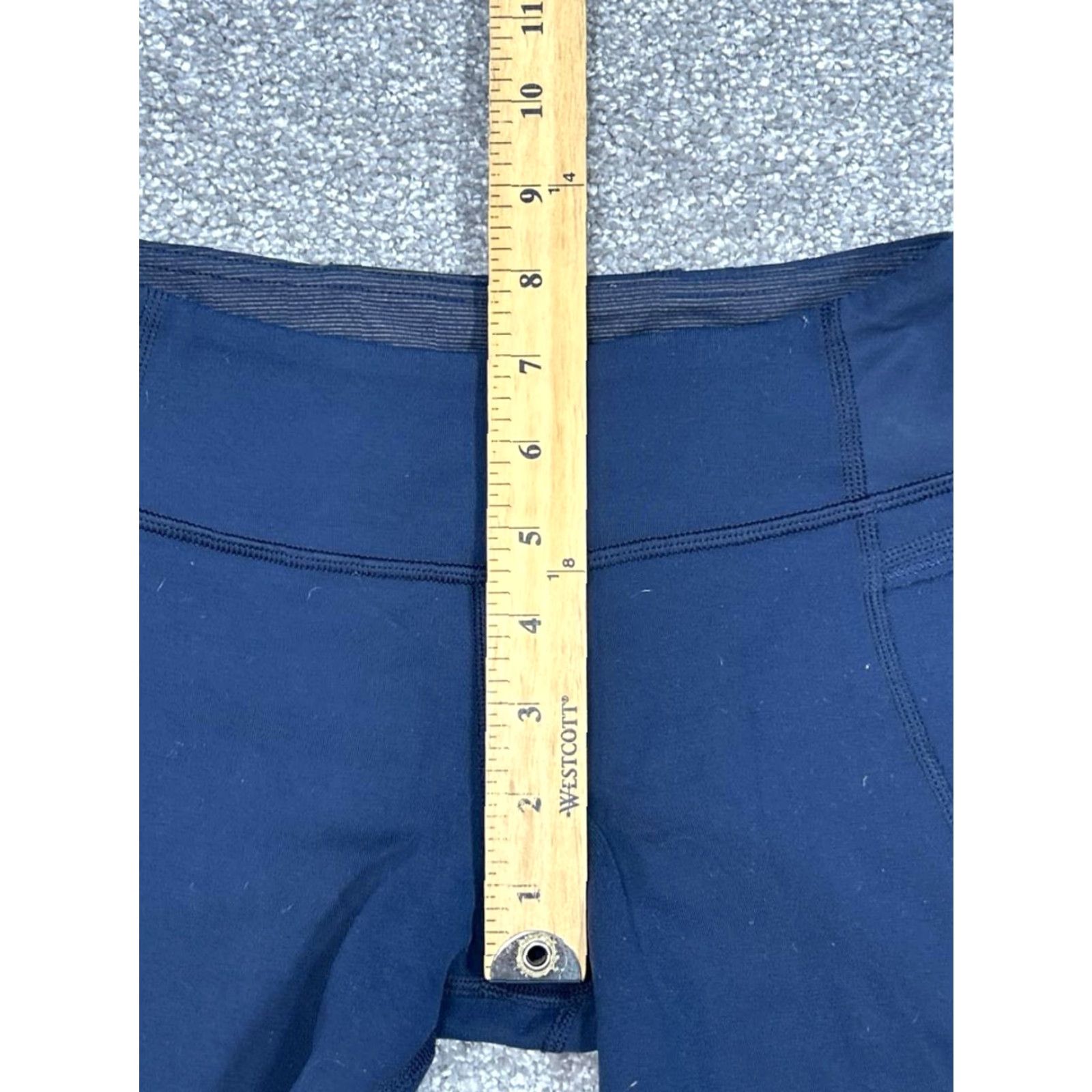 Lululemon Lululemon Pants Womens 2 Navy Blue Pockets Tight Crop Size 26" / US 2 / IT 38 - 6 Thumbnail