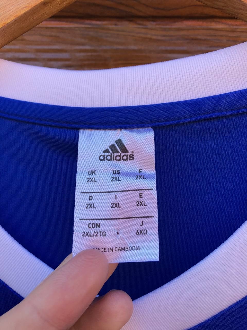 Other Adidas Rangers Home Football Shirt Jersey Size US XXL / EU 58 / 5 - 4 Thumbnail