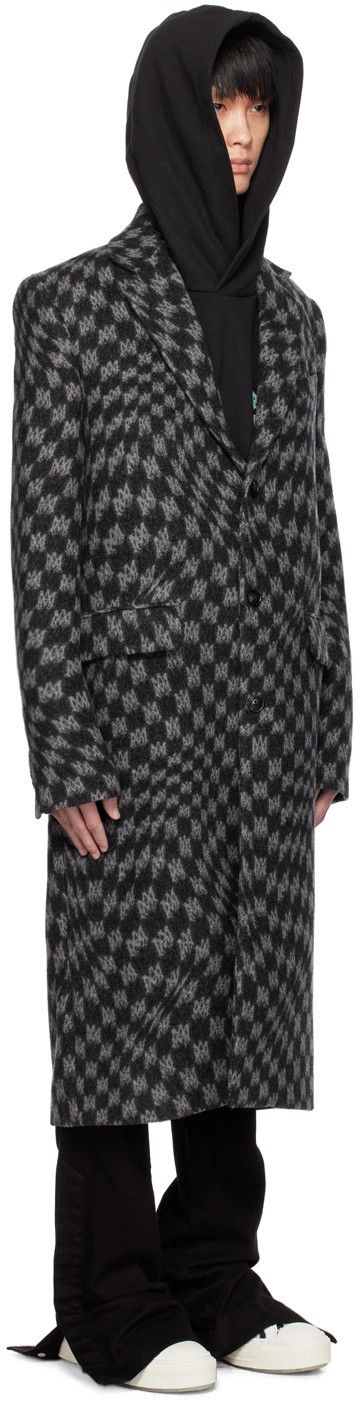 Amiri o1y0525 Coat in Grey/Black Size US L / EU 52-54 / 3 - 2 Thumbnail