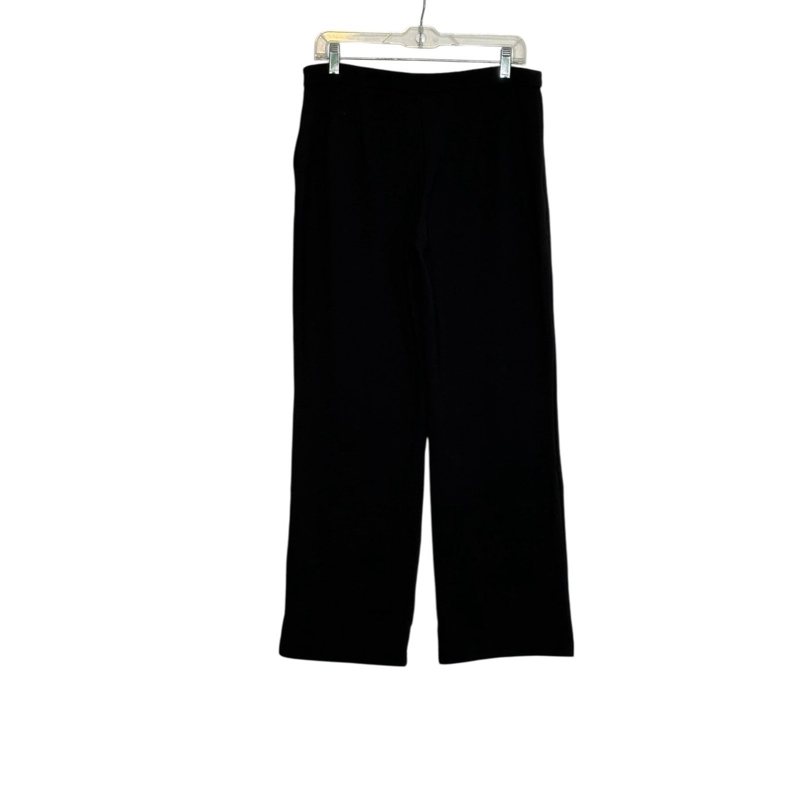 Rachel Zoe Rachel Zoe black wide legs pull on high waist pants size 10 Size 32" / US 10 / IT 46 - 8 Thumbnail