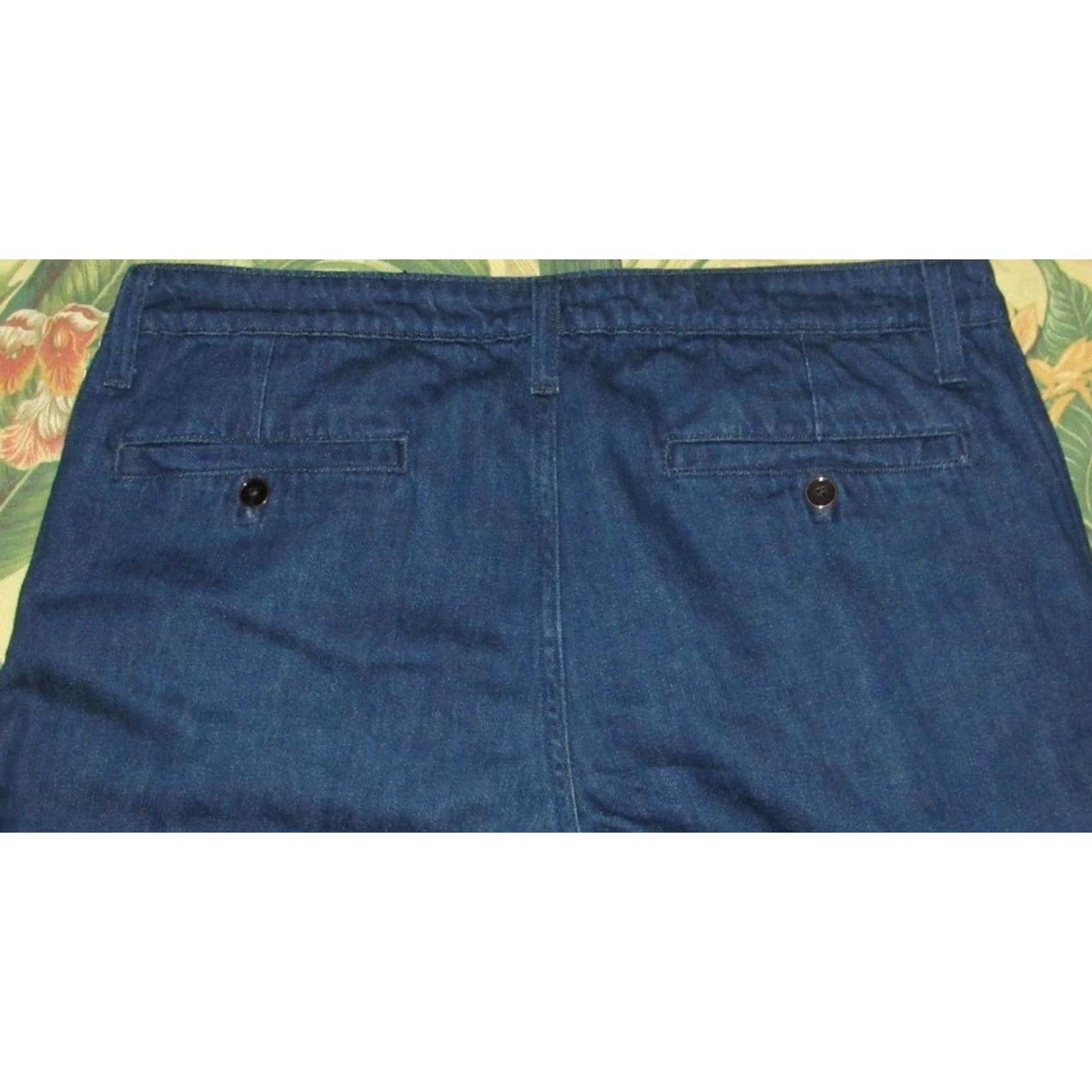 Bonobos BONOBOS Blue Hemp Cotton Blend Denim Jeans 32 x 32 Denim Jeans 32 x 32 Mens Boys? Size US 32 / EU 48 - 4 Thumbnail