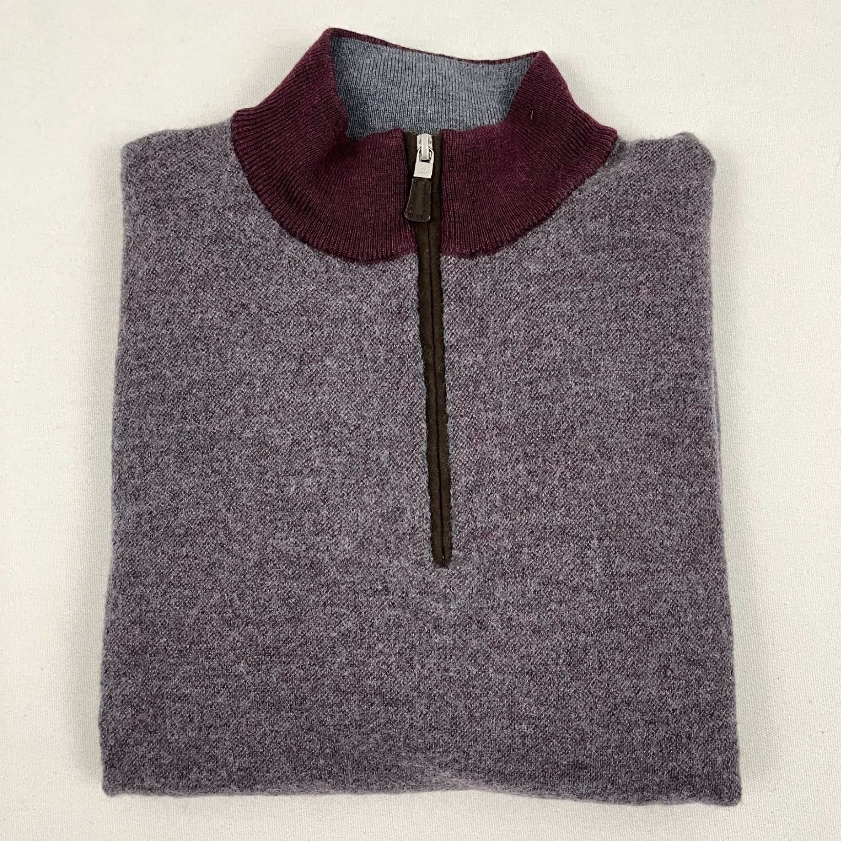 Peter Millar Peter Millar Sweater Mens M Red Extra Fine Merino Wool Quarter Zip Pullover Size US M / EU 48-50 / 2 - 2 Thumbnail