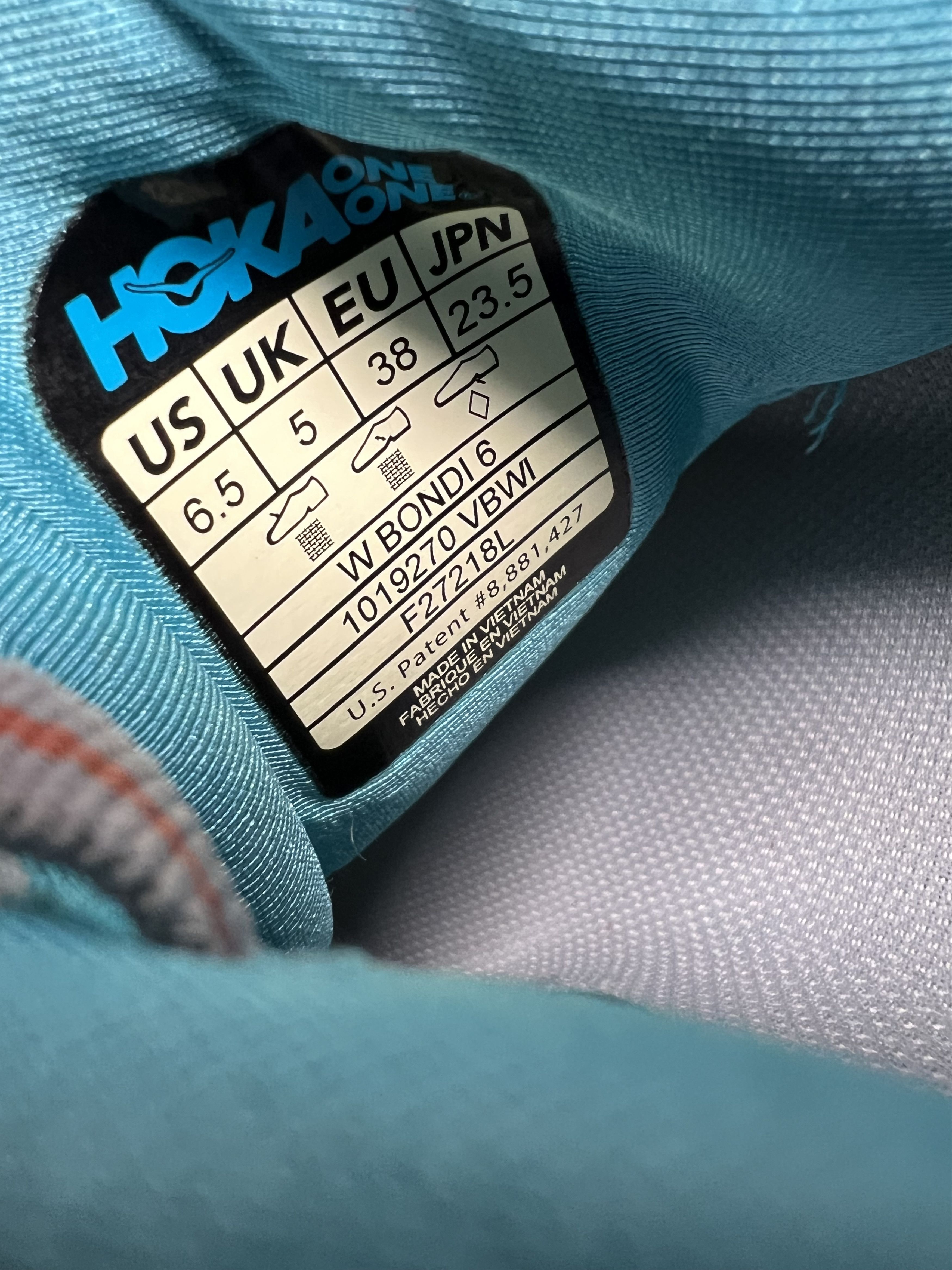 Hoka Hoka One One Bondi 6 Running Shoes Walking Gym 1110519-BFBG Size US 6.5 / IT 36.5 - 10 Thumbnail