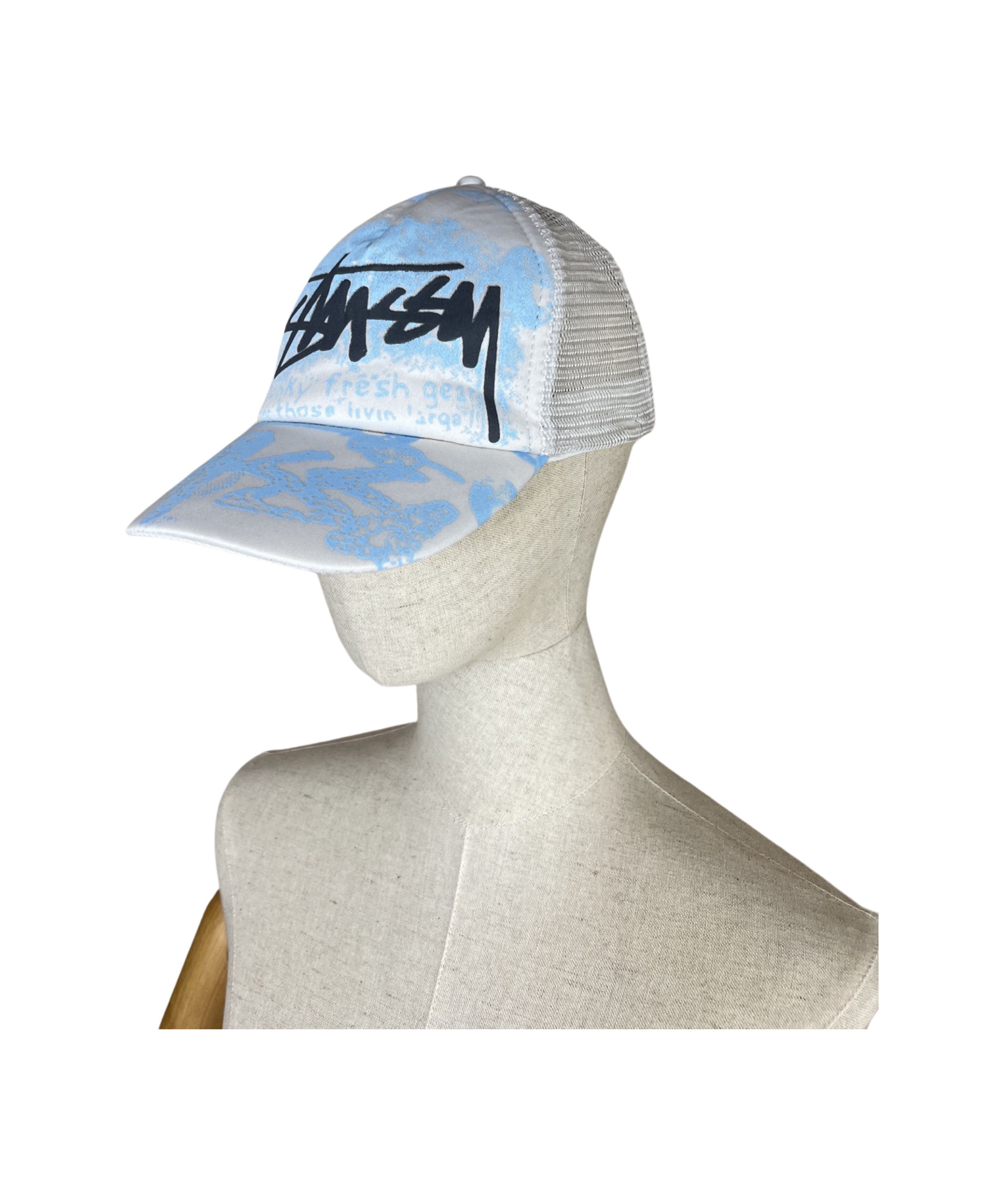 Stussy Vintage Stussy Classic Printed Logo Tracker Cap Size ONE SIZE - 2 Thumbnail