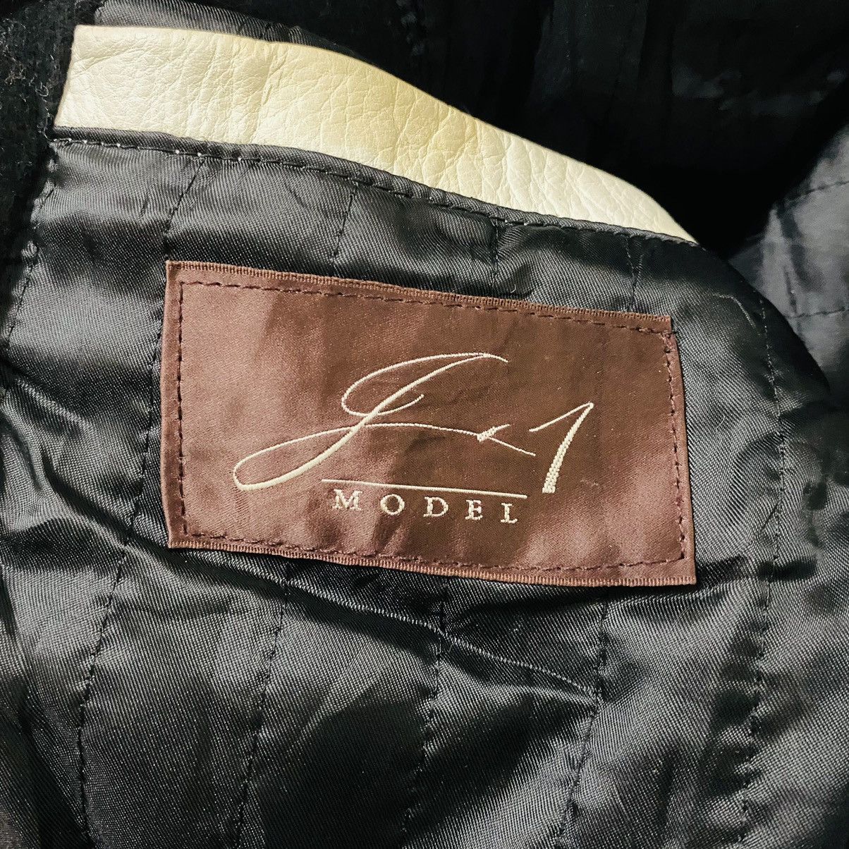 Vintage Vintage varsity jacket leather wool Size US XL / EU 56 / 4 - 12 Thumbnail