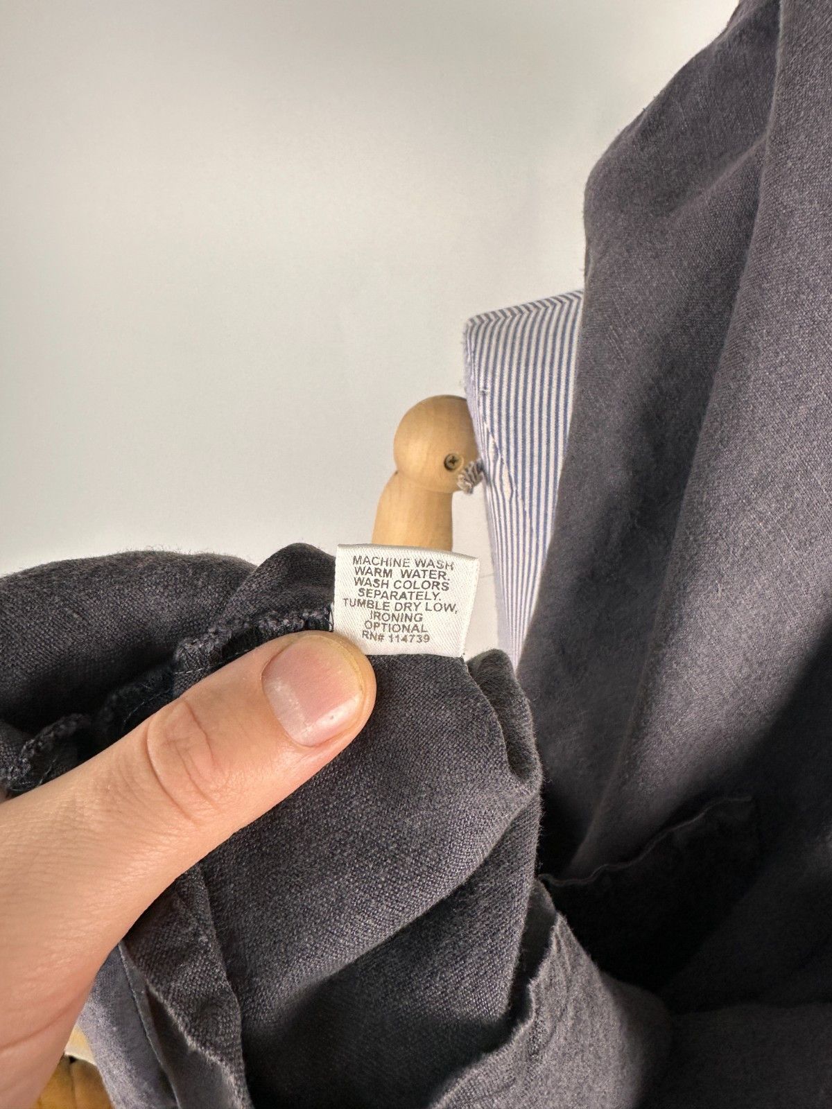 FLAX Flax GreyLinen Market Dress Long Size L Size L / US 10 / IT 46 - 10 Thumbnail