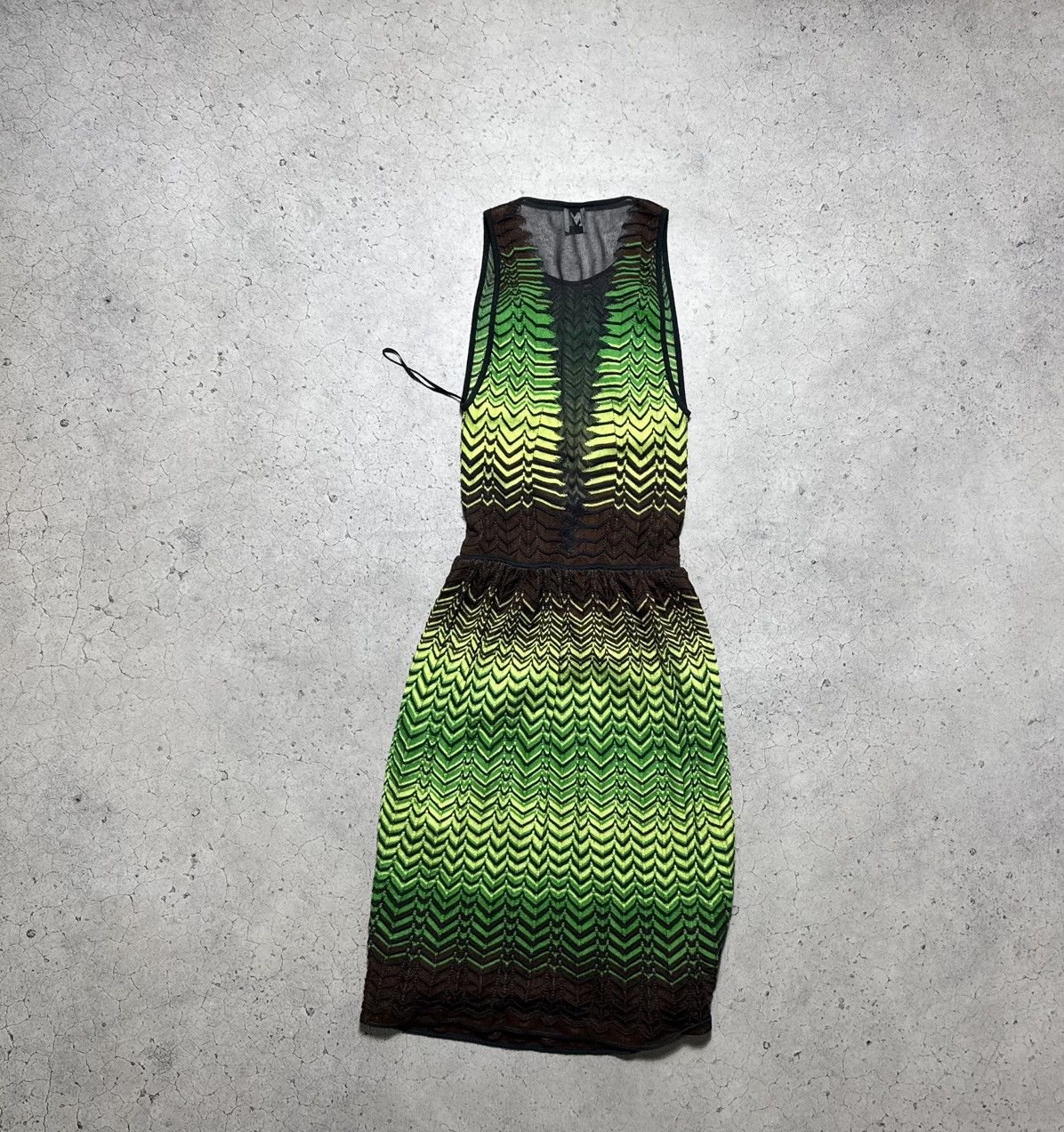Missoni Missoni Midi Dress Green Size M Size XS / US 0-2 / IT 36-38 - 9 Thumbnail