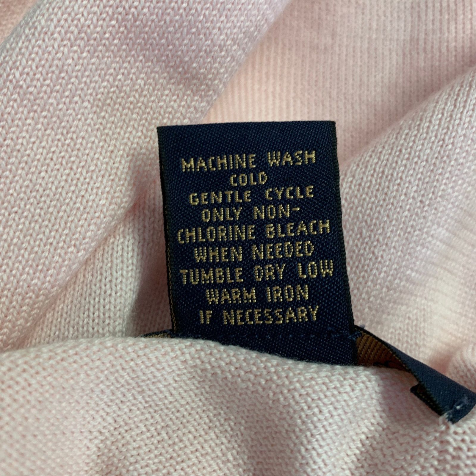 Brooks Brothers BROOKS BROTHERS Size M Pink Cotton V-Neck Sweater Vest Size US M / EU 48-50 / 2 - 7 Thumbnail
