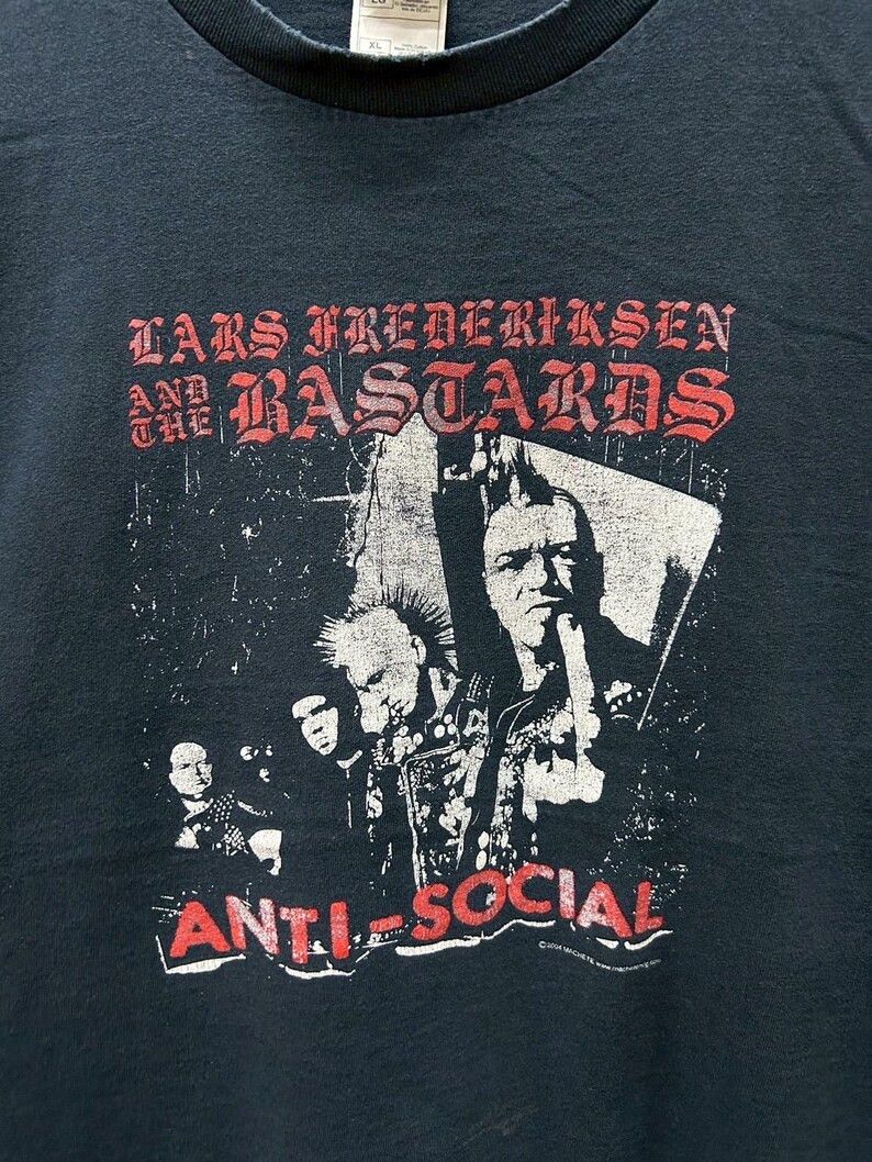 Vintage Vintage 2004 Lars Frederiksen Band tshirt size XL Size US XL / EU 56 / 4 - 3 Thumbnail