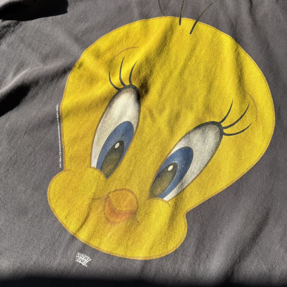 LFDY × Represent Clo. Live Fast Die Young Looney Tunes Tweety Baggy Washed T-shirt Size US M / EU 48-50 / 2 - 5 Thumbnail