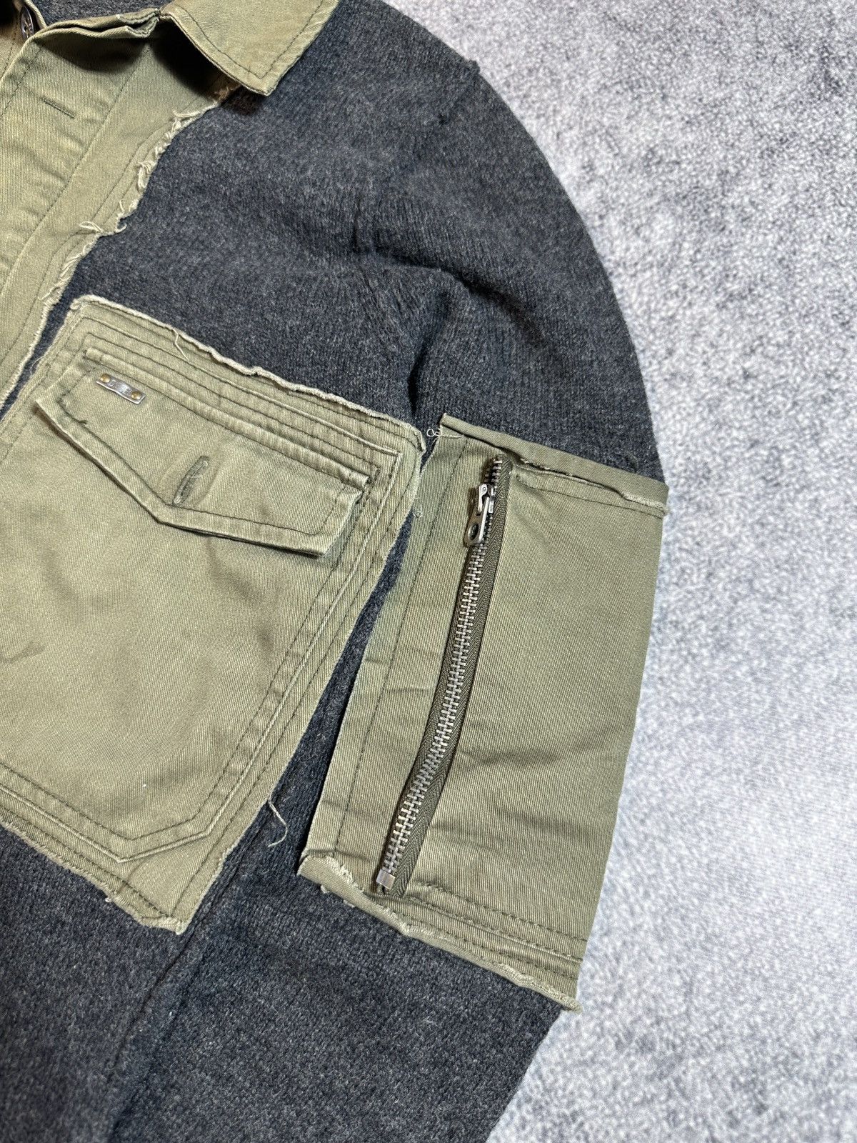 Diesel Y2K Vintage Diesel Sweater Pocket Avant Garde Style VTg USA Size US S / EU 44-46 / 1 - 3 Thumbnail