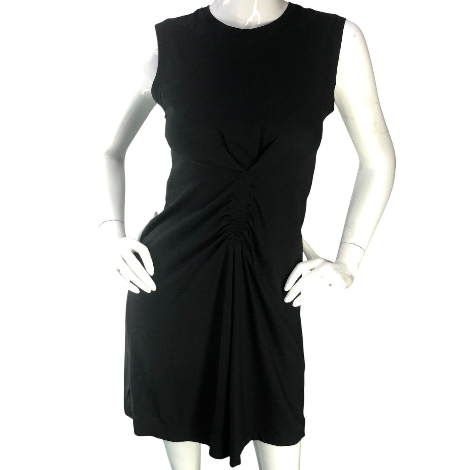 ATM Anthony Thomas Melillo ATM Anthony Thomas Melillo Sz XS Dress Gathered Front Black Size XS / US 0-2 / IT 36-38 - 11 Thumbnail