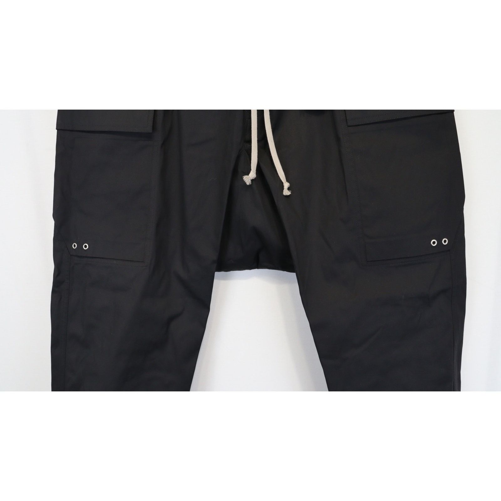Rick Owens o1rshd1 Cargo Cropped in Black Size US 36 / EU 52 - 8 Thumbnail