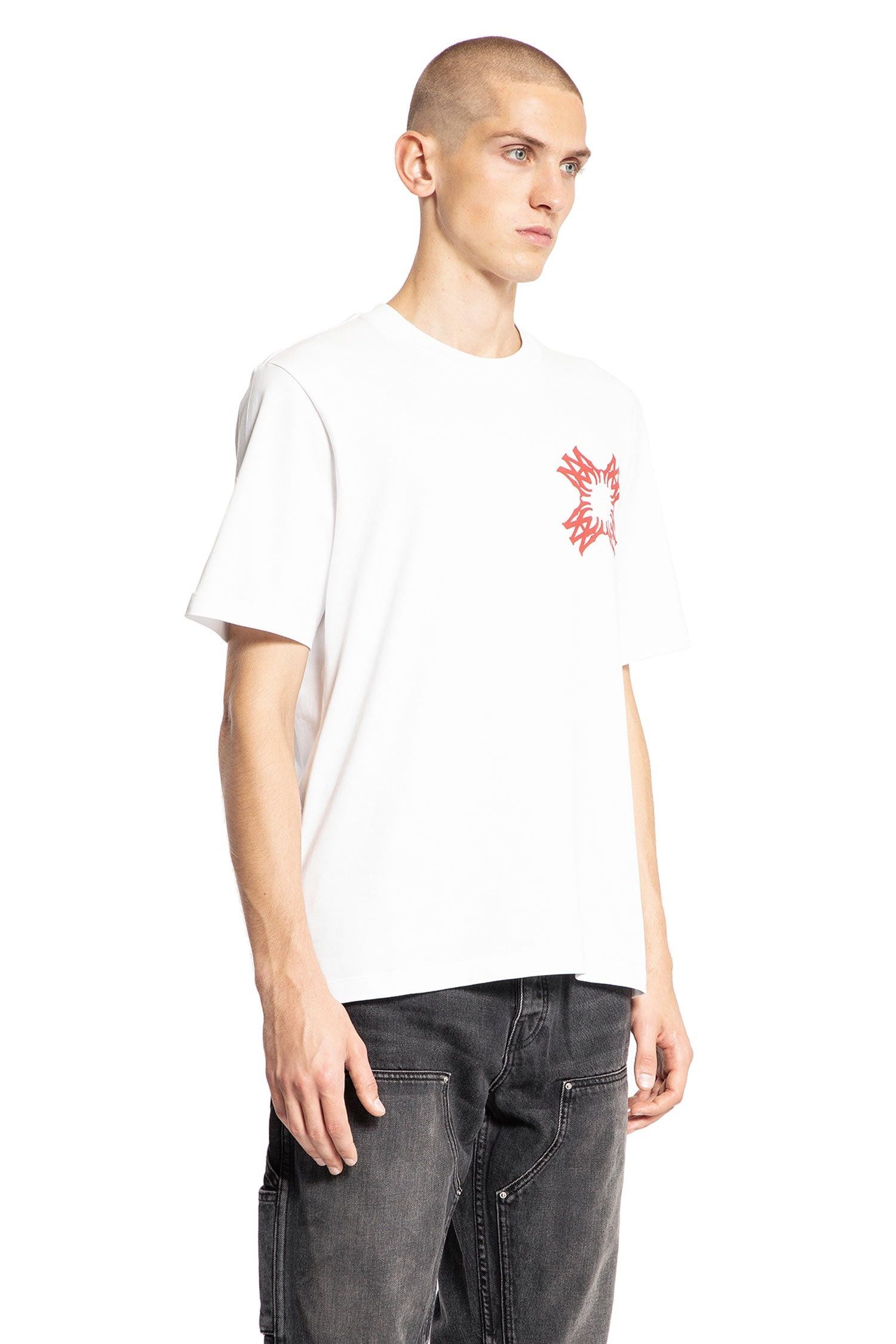 Amiri o1orln1025 MA Quad Xo T-Shirt in White Size US XL / EU 56 / 4 - 7 Thumbnail