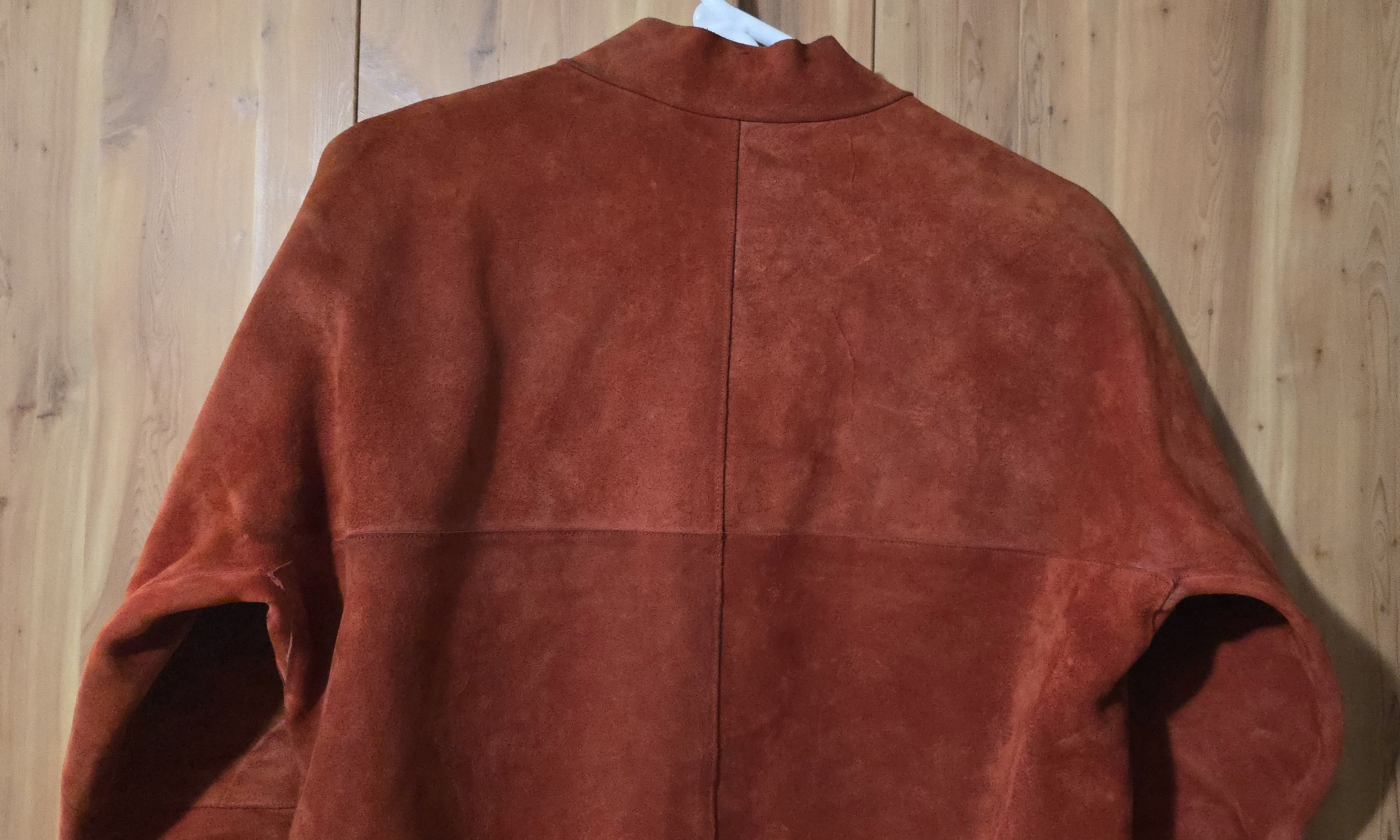 Ma+ Reverse Camel Leather Jacket Size US L / EU 52-54 / 3 - 8 Thumbnail