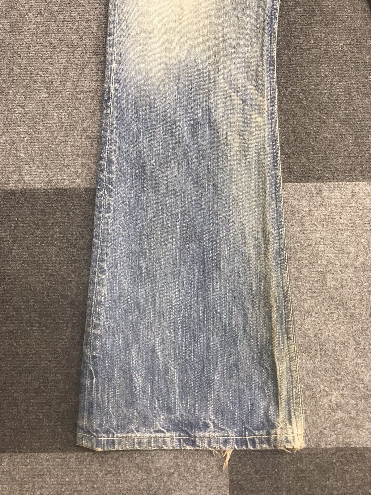 Edwin 💥FLARE💥 EDWIN Rusty Distressed Denim Size US 35 - 9 Thumbnail