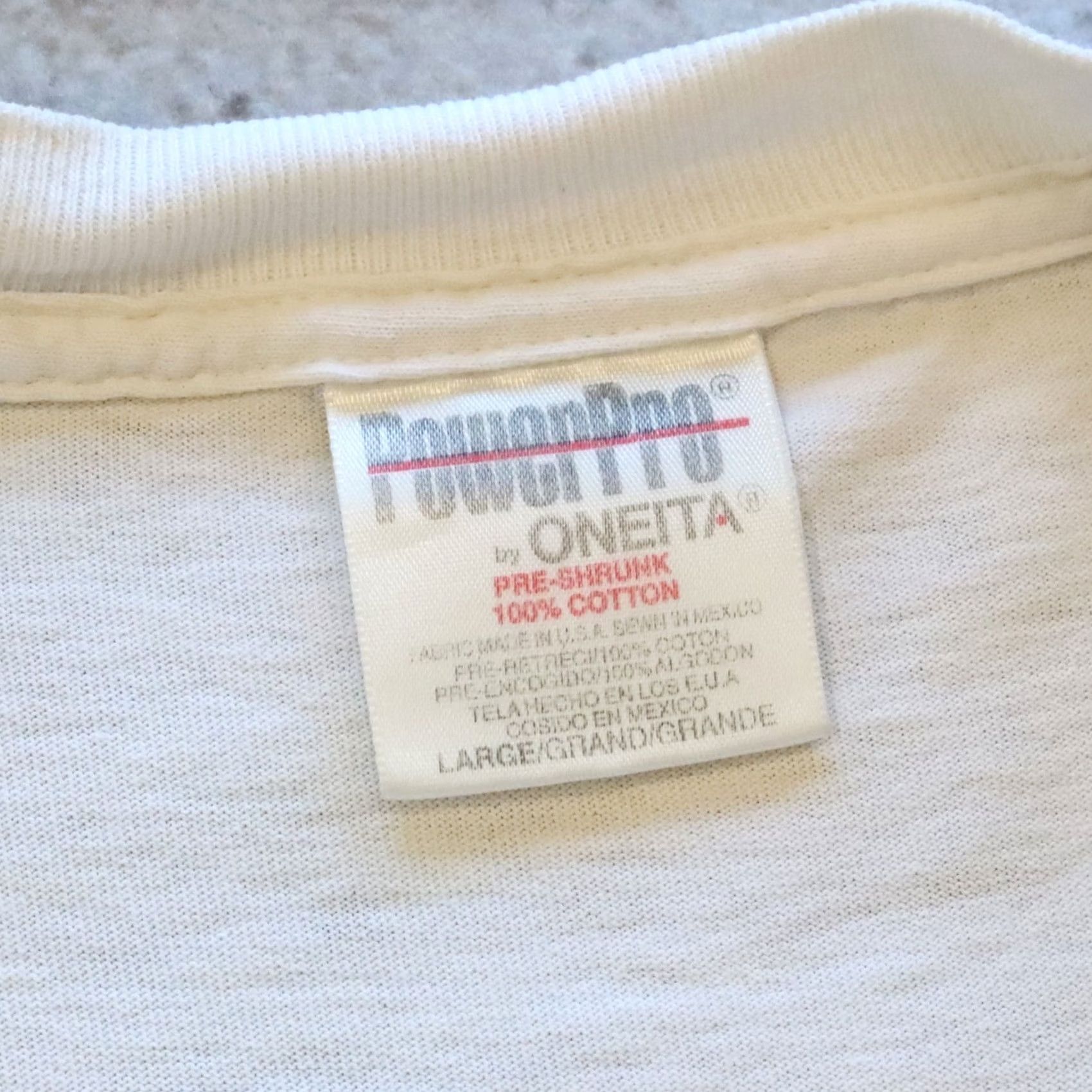 Vintage Vintage Iron Cross Surfboards Tshirt L White Mens Short Sleeve Size L Size US L / EU 52-54 / 3 - 7 Thumbnail