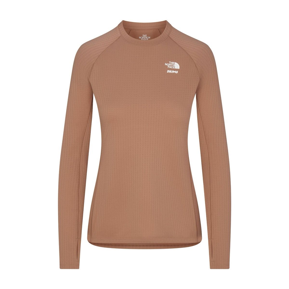 Kim Kardashian × SKIMS × The North Face THE NORTH FACE X SKIMS DOTKNIT LONG SLEEVE TOP SIENNA XLARGE Size XL / US 12-14 / IT 48-50 - 1 Thumbnail