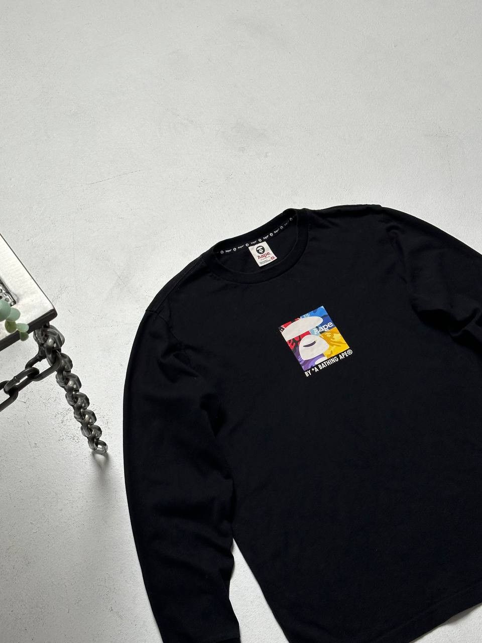 Aape A Bathing APE Long sleeve Big Logo Size US M / EU 48-50 / 2 - 4 Thumbnail