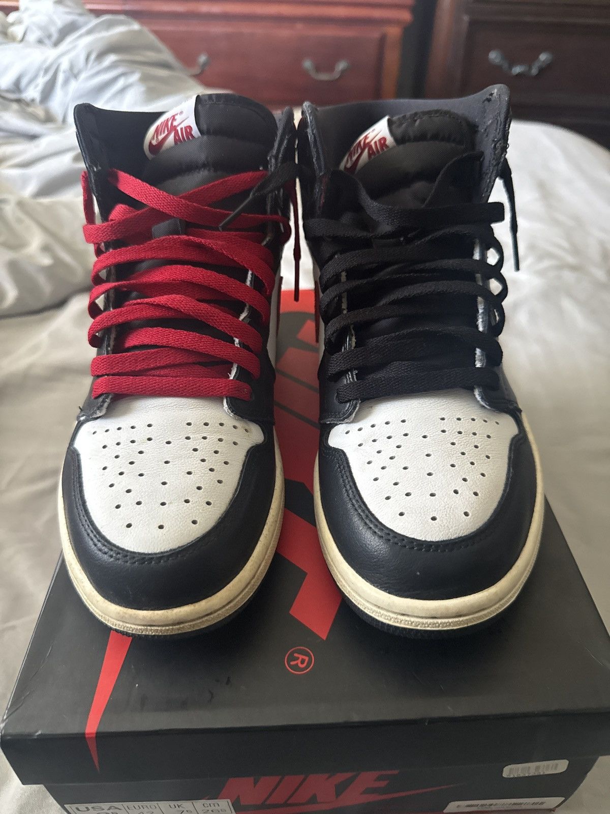 Jordan Brand Jordan 1 High “Gym Red” Size US 8.5 / EU 41-42 - 6 Thumbnail