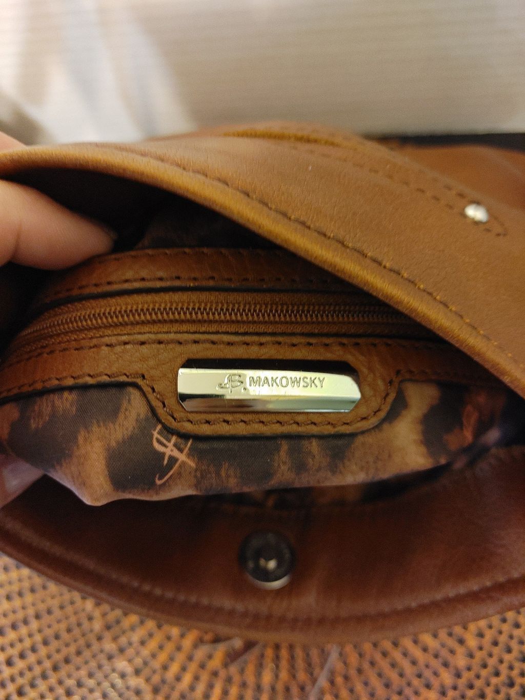 Other b. makowsky Leather Crossbody Size ONE SIZE - 7 Thumbnail