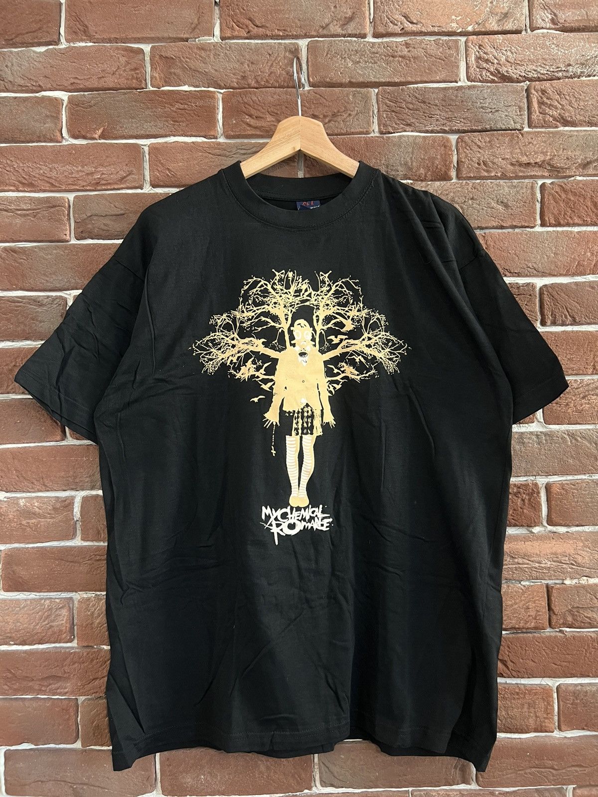 image of Band Tees x My Chemical Romance Vintage Y2K My Chemical Romance Black Parade Band Tee (Size XL)
