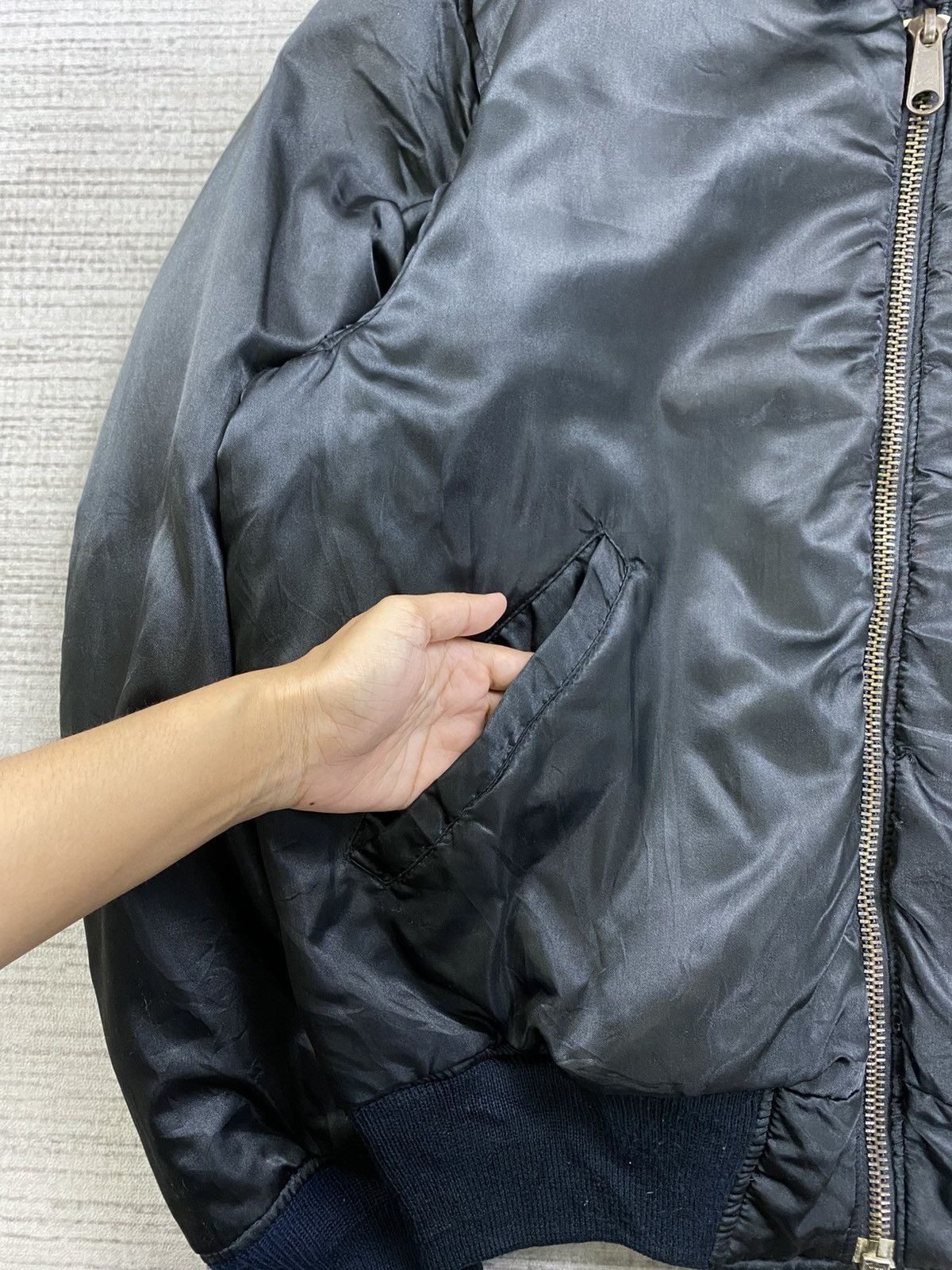 Issey Miyake Vintage Ba-Tsu Reversible Embroidery Bombers Jacket Size US L / EU 52-54 / 3 - 11 Thumbnail
