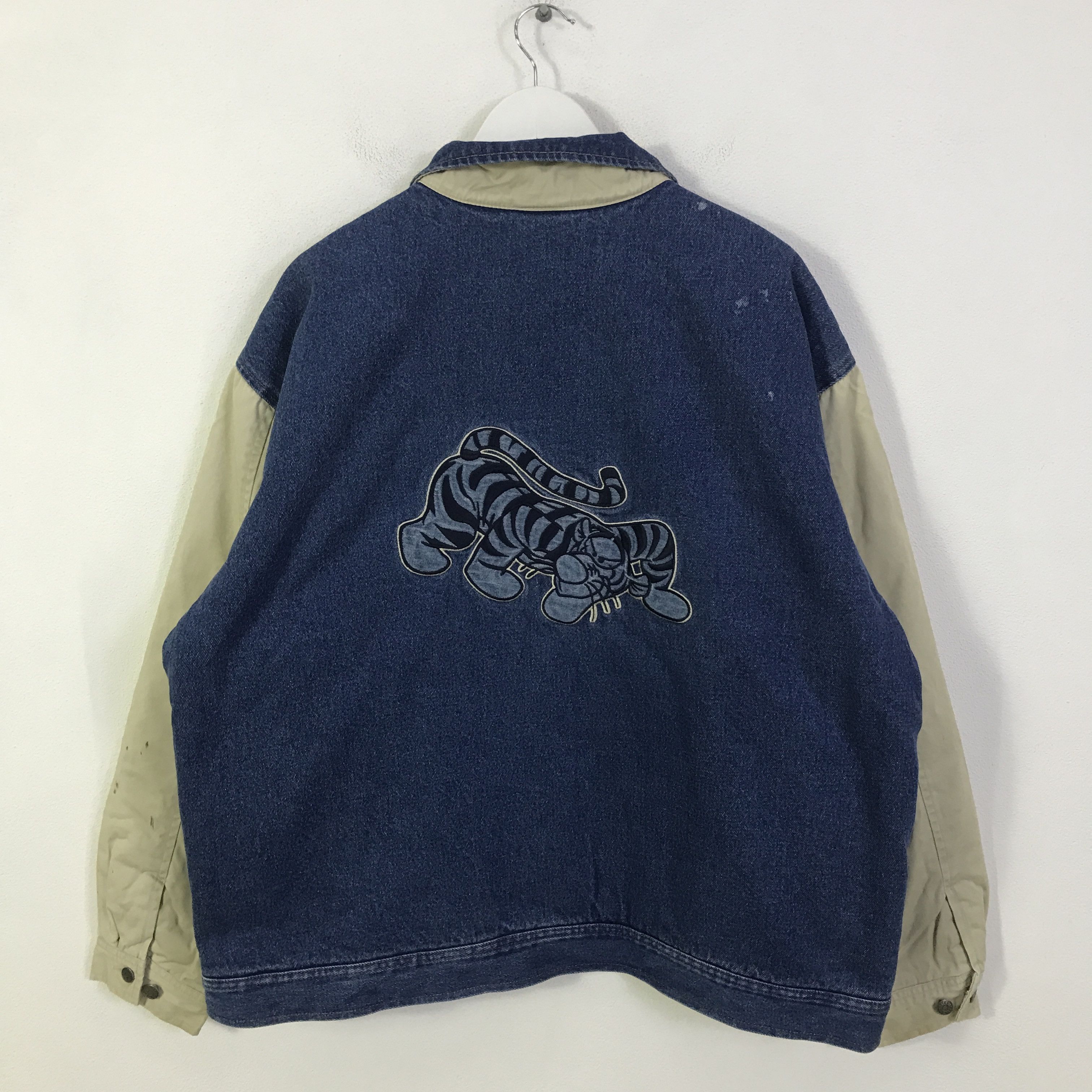 Disney Vtg tigger state athletic club Disney jacket K121B14 Size US L / EU 52-54 / 3 - 1 Thumbnail