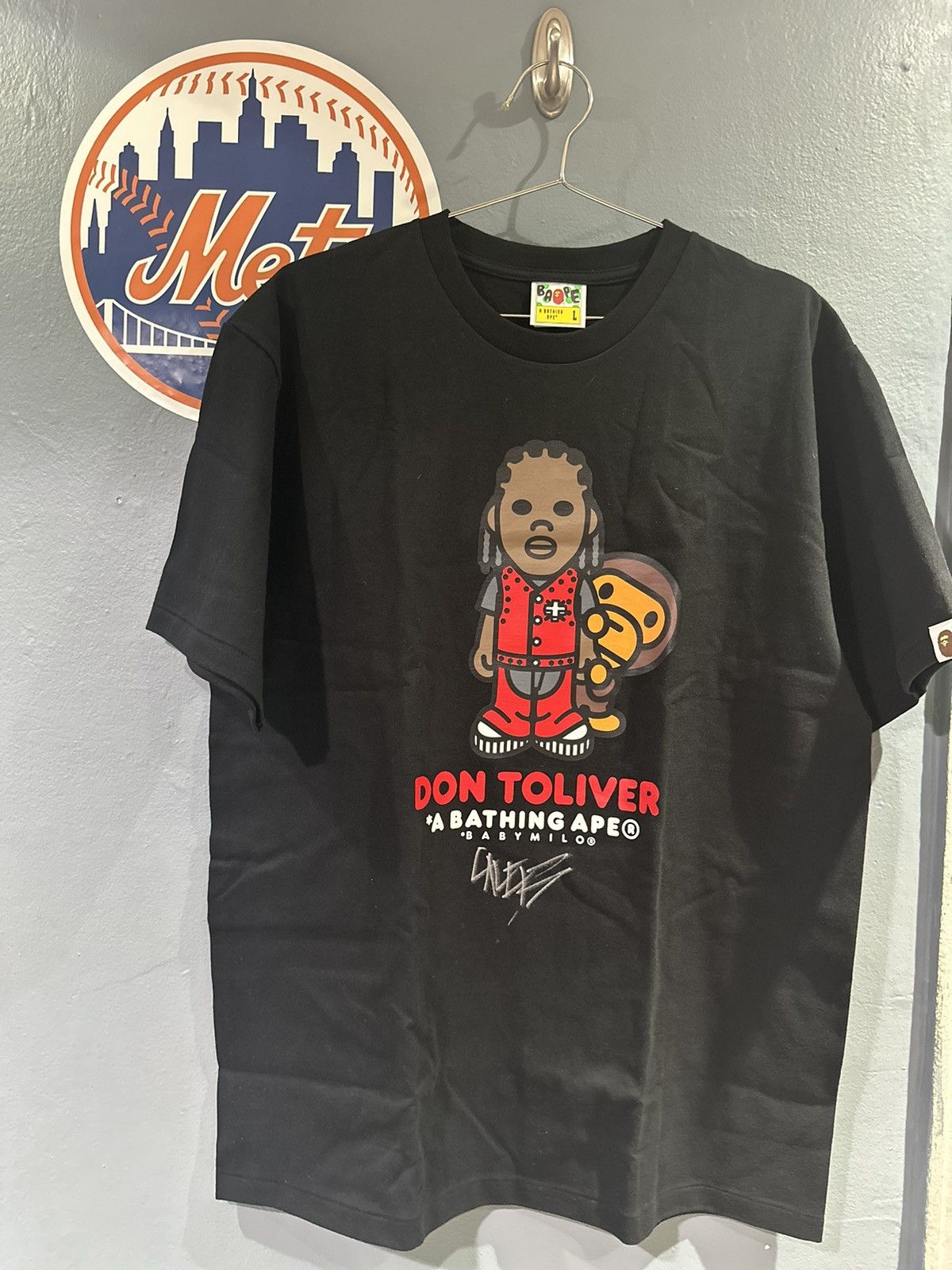 Bape BAPE X DON TOLIVER TEE SIGNED Size US L / EU 52-54 / 3 - 1 Thumbnail