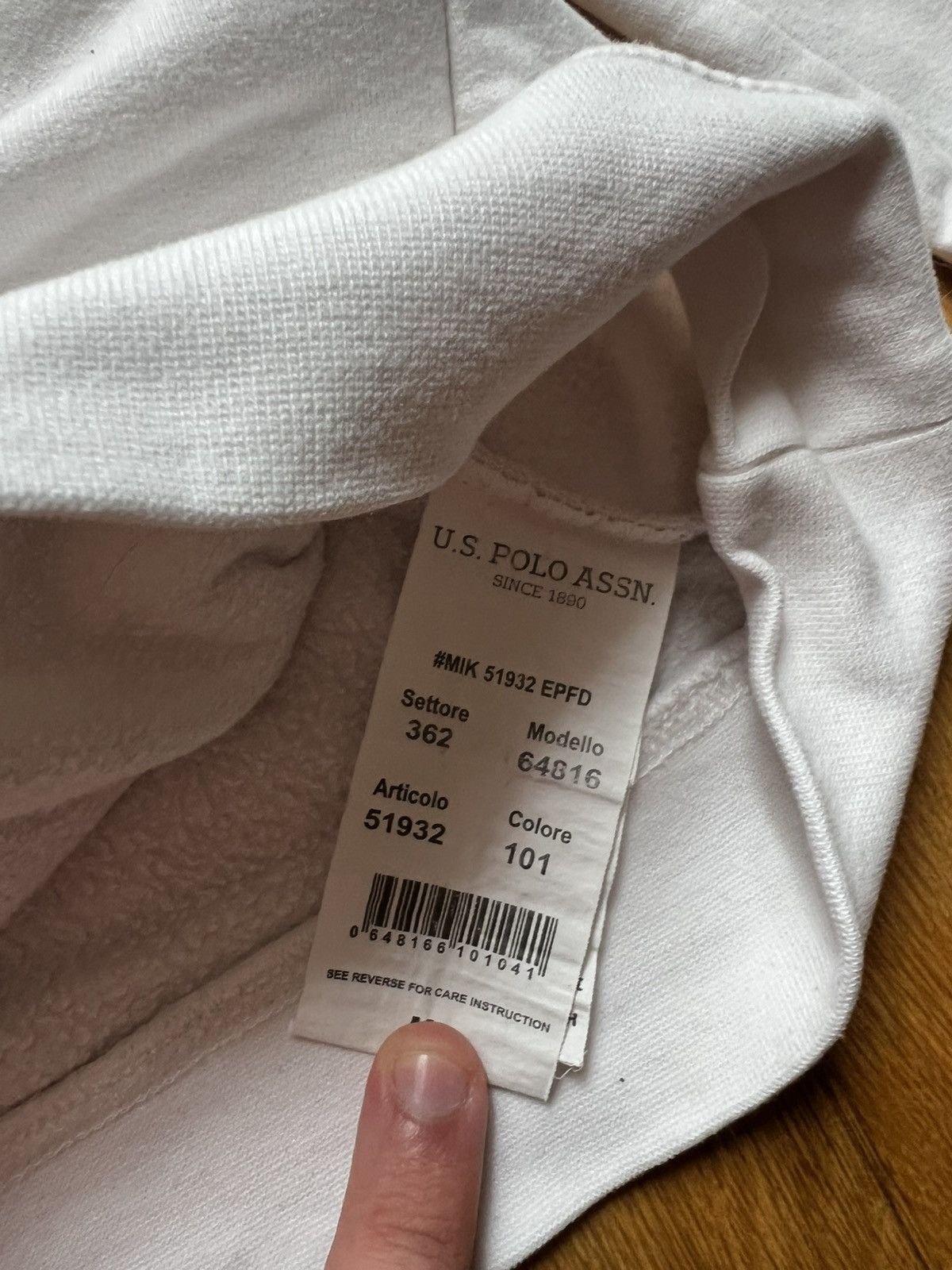 U.S. Polo Assn. U.S. Polo Big Logo Hoodie Size US M / EU 48-50 / 2 - 4 Thumbnail