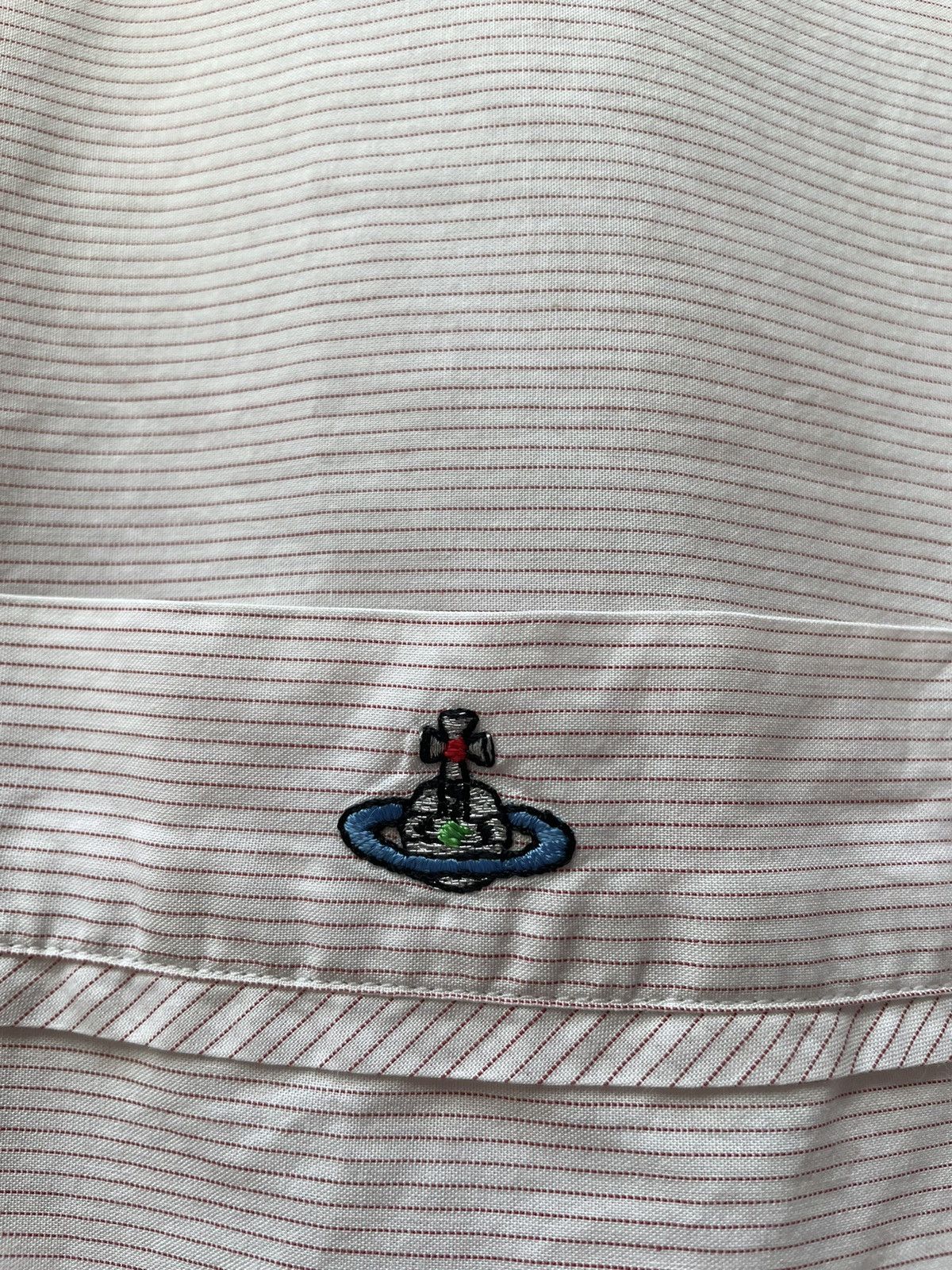 Vivienne Westwood Vivienne Westwood embroidered logo button up shirt Size US L / EU 52-54 / 3 - 2 Thumbnail