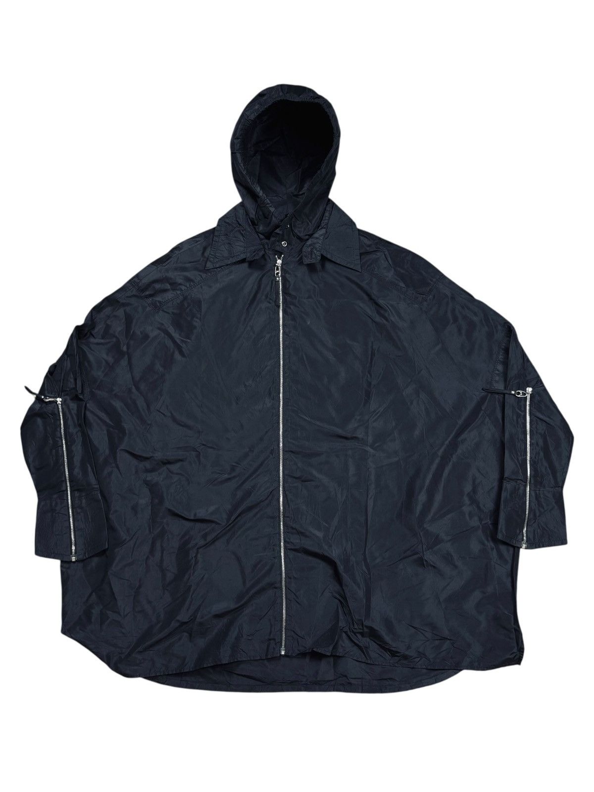 GF Ferre Archive G.Ferre- Riri Zips Raincoat Jacket Size US L / EU 52-54 / 3 - 3 Thumbnail