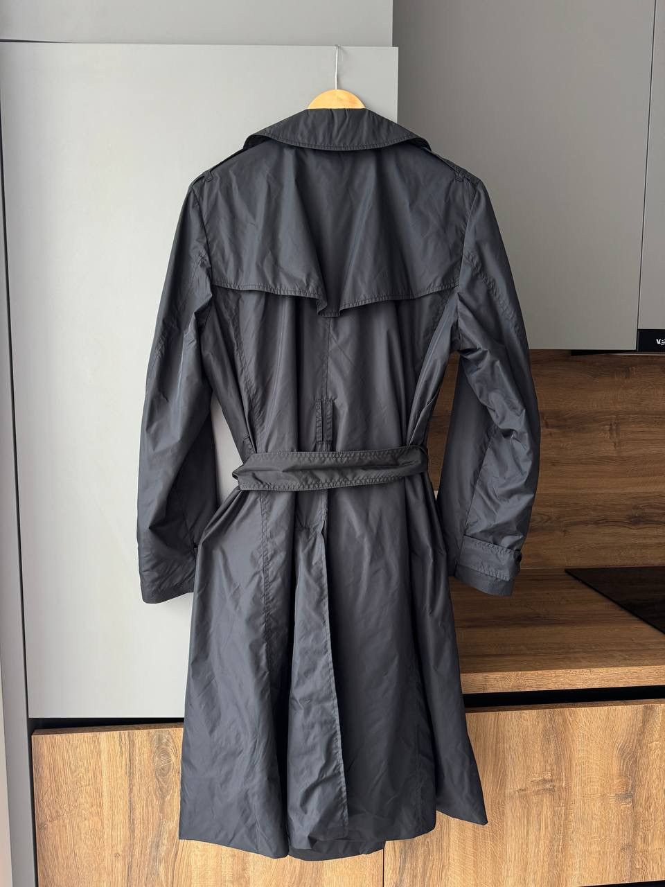 Burberry Burberry London Nylon Nova Check Belted Hooded Trench Coat Size XL / US 12-14 / IT 48-50 - 8 Thumbnail