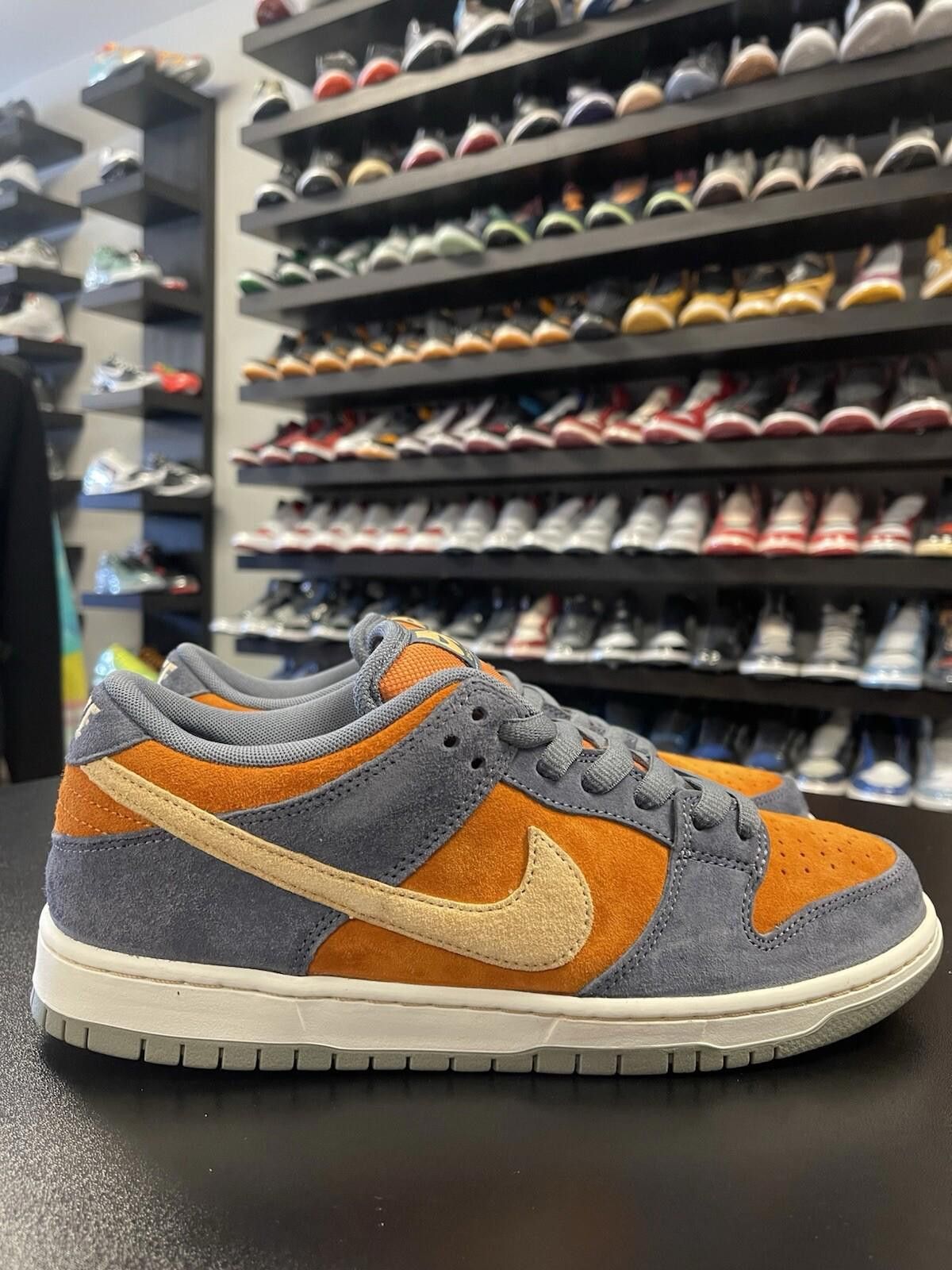 Nike Size 10 - Nike Dunk SB Low Light Carbon Monarch Brand New! Size US 10 / EU 43 - 3 Thumbnail