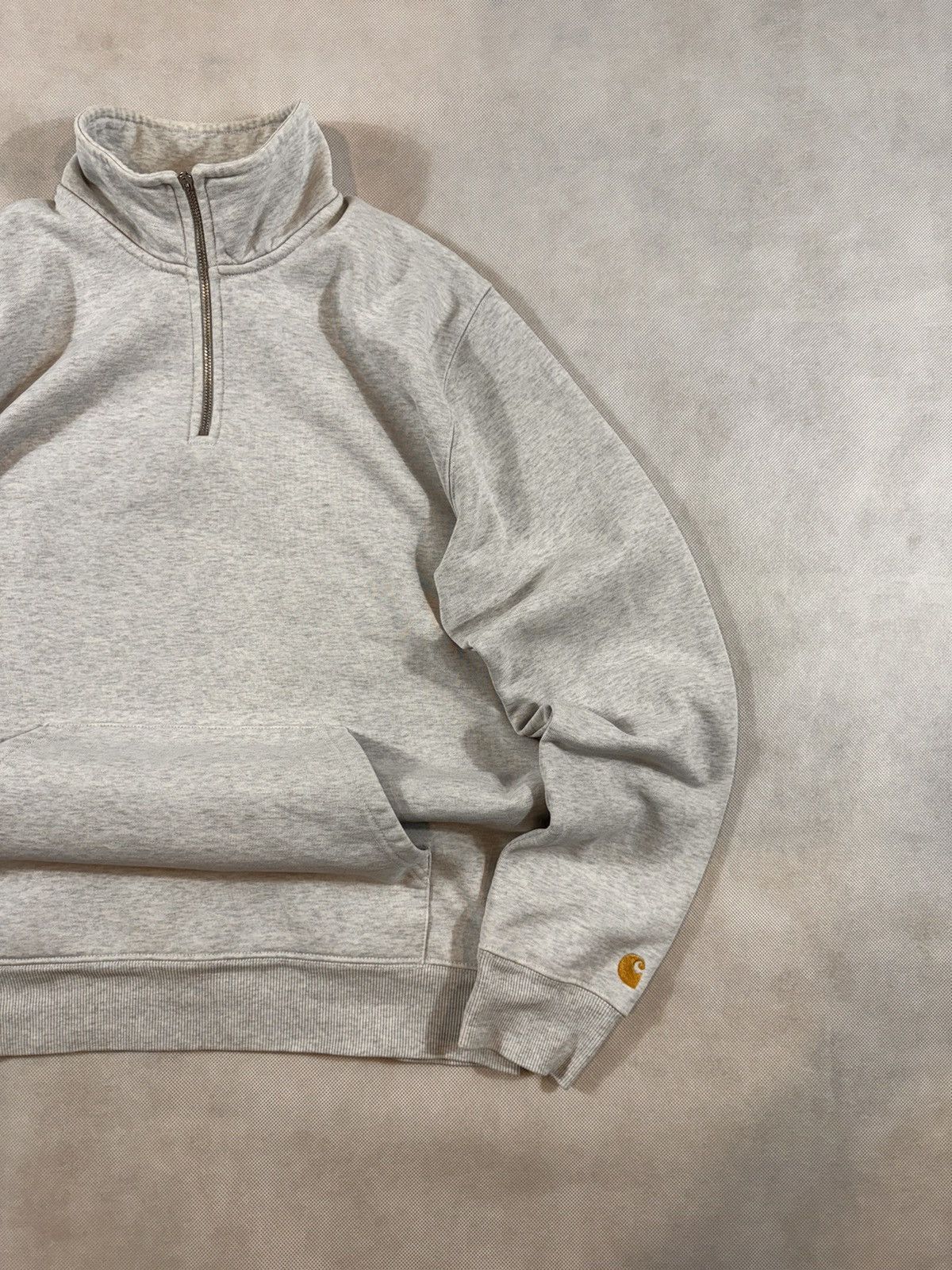Carhartt × Vintage CARHARTT VINTAGE BASIC ARM LOGO 1/3 ZIP Size US L / EU 52-54 / 3 - 3 Thumbnail