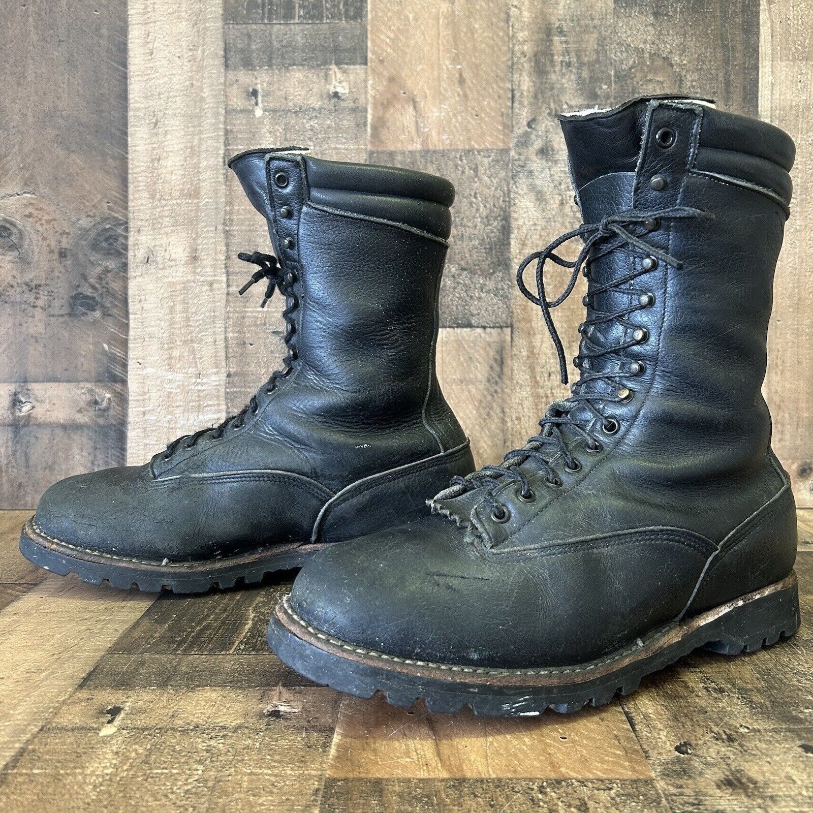 image of Whites Dri-Foot Soft Toe Logger Work Boots Mens 11 D in Black