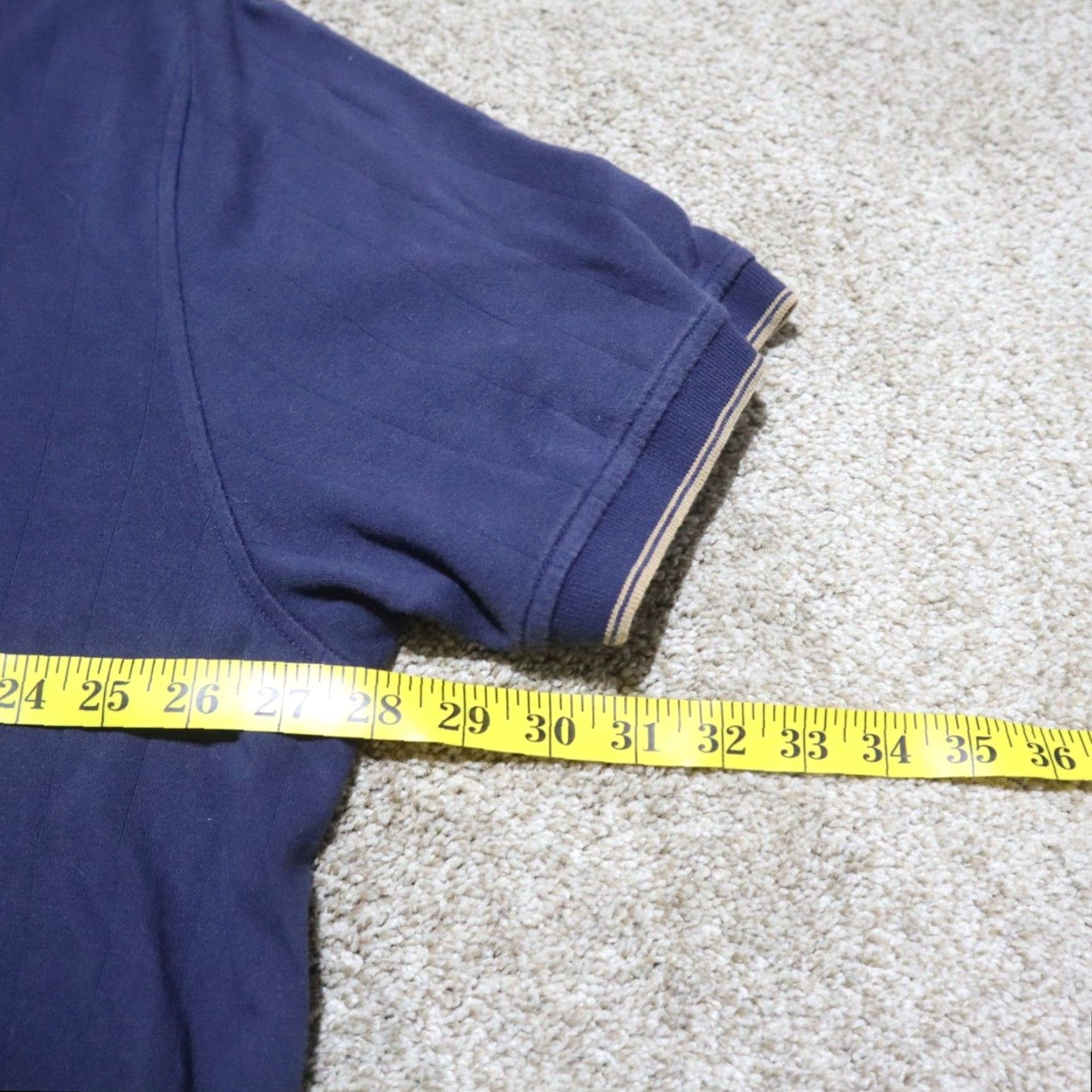 Vintage Saddlebred Polo Shirt Blue 2XL Men Shirt Short Sleeve Knit Cotton Blend Regular Classic Modern Buttonless Polo (No closure) Size US XXL / EU 58 / 5 - 5 Thumbnail