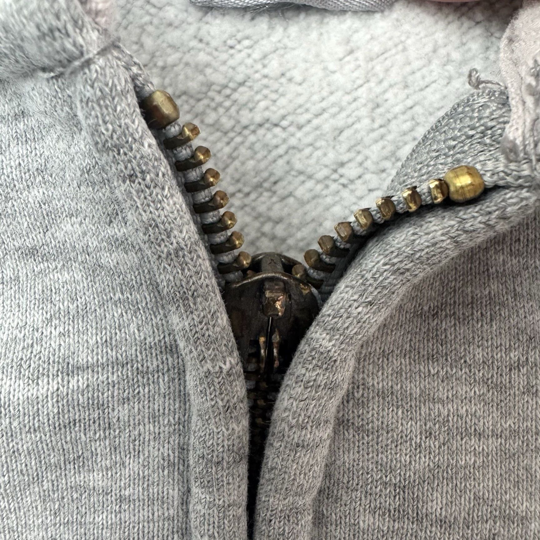 Carhartt VINTAGE Carhartt Full Zip Hoodie Womens XL Gray Pockets Workwear Relaxed Sweatshirt Clothing Size XL / US 12-14 / IT 48-50 - 5 Thumbnail