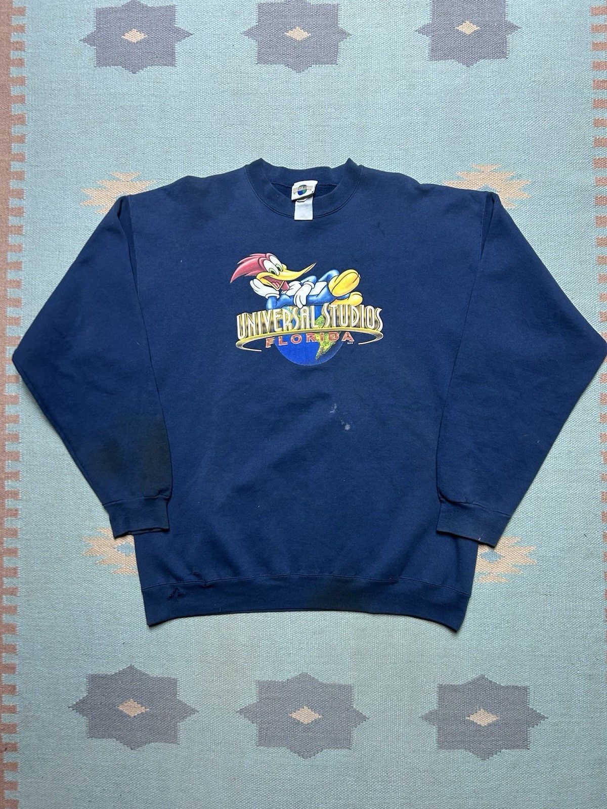 Vintage Vintage sweatshirt woody woodpecker universal studio XL Size US XL / EU 56 / 4 - 1 Thumbnail