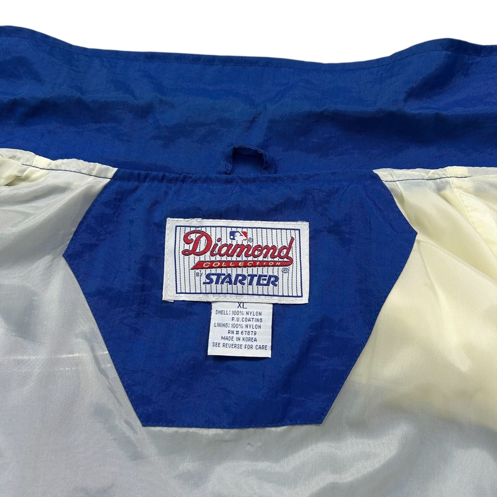 MLB VTG 90s LOS ANGELES DODGERS STARTER NYLON JACKET SLEEVE LOGO Size US XL / EU 56 / 4 - 6 Thumbnail