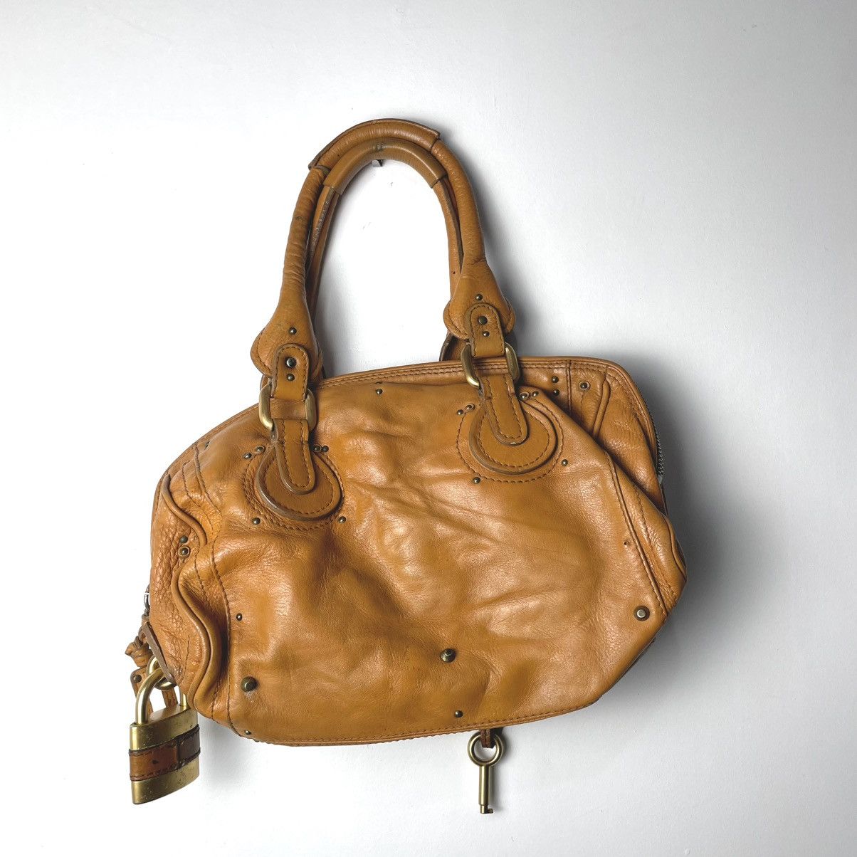 Chloe RARE Vintage 2005-2007 Chloé Paddington “Side Lock” Variant Size ONE SIZE - 5 Thumbnail