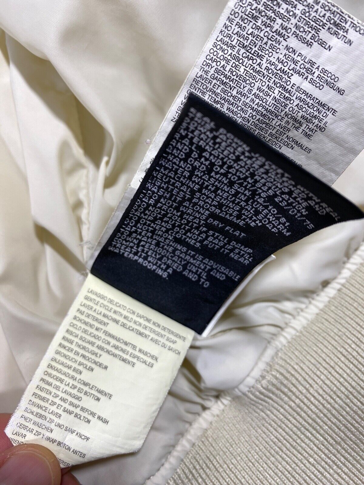 Diesel Diesel Jacket Down Women’s Ivory Bomber Size L Size L / US 10 / IT 46 - 10 Thumbnail