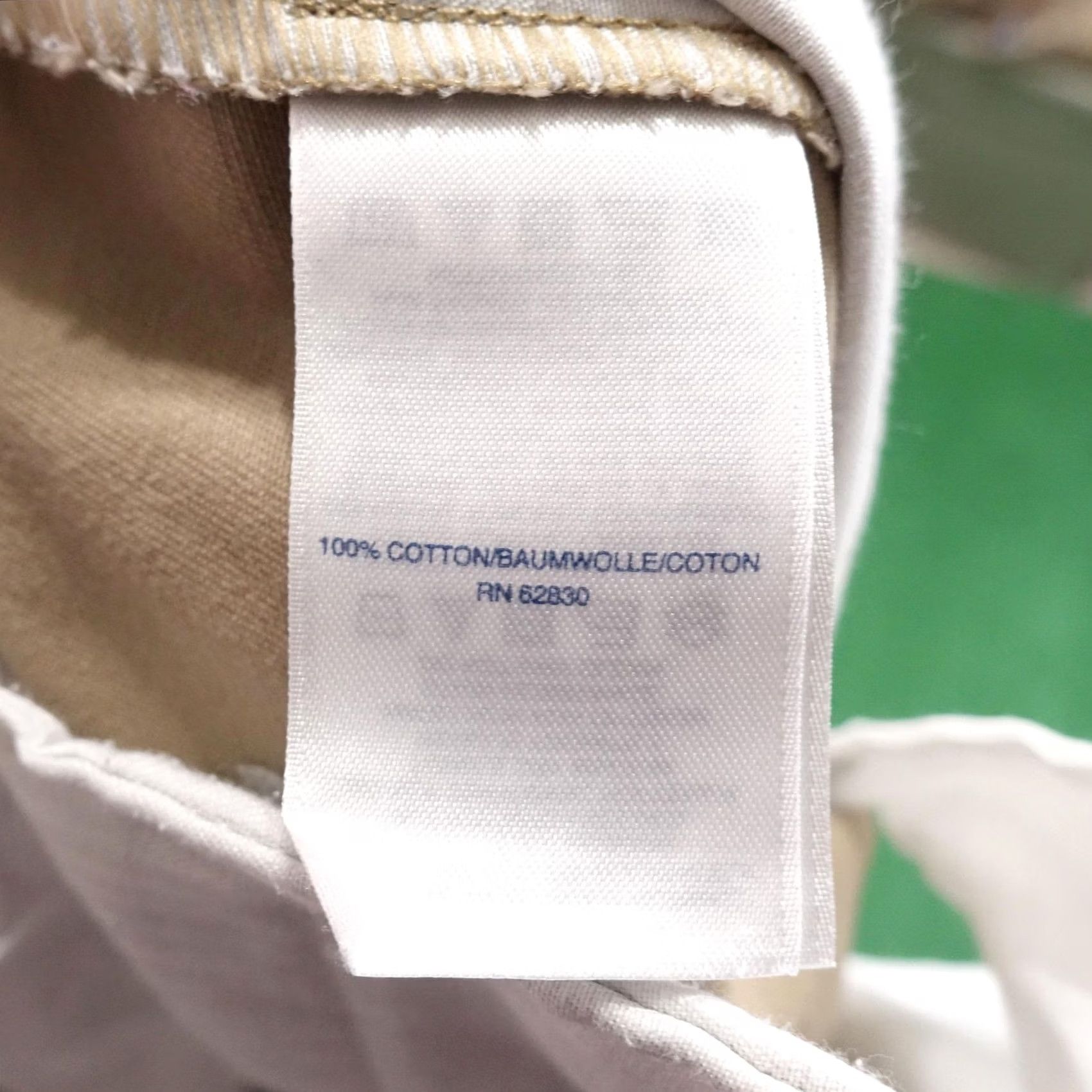 Lands' End Lands' End Mens Beige Chino Shorts Casual 40 Cotton 5 Inseam Traditional Fit Size US 40 / EU 56 - 6 Thumbnail